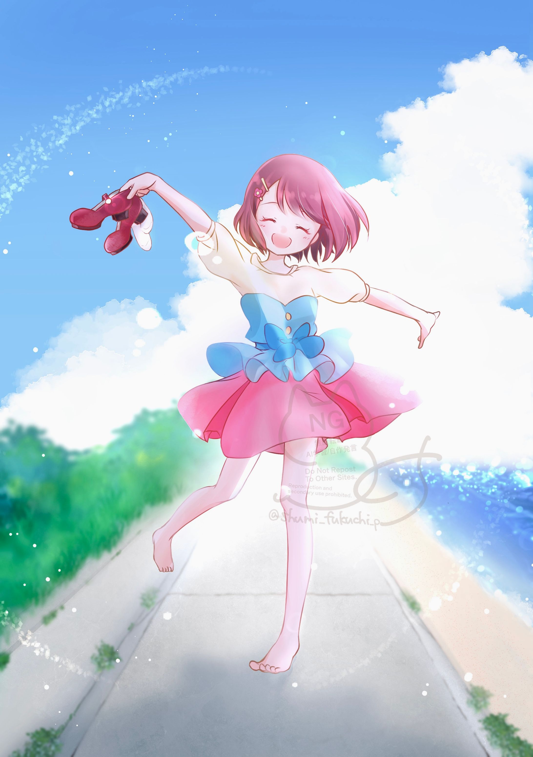 キャラクターのイラスト(プリキュア)-1