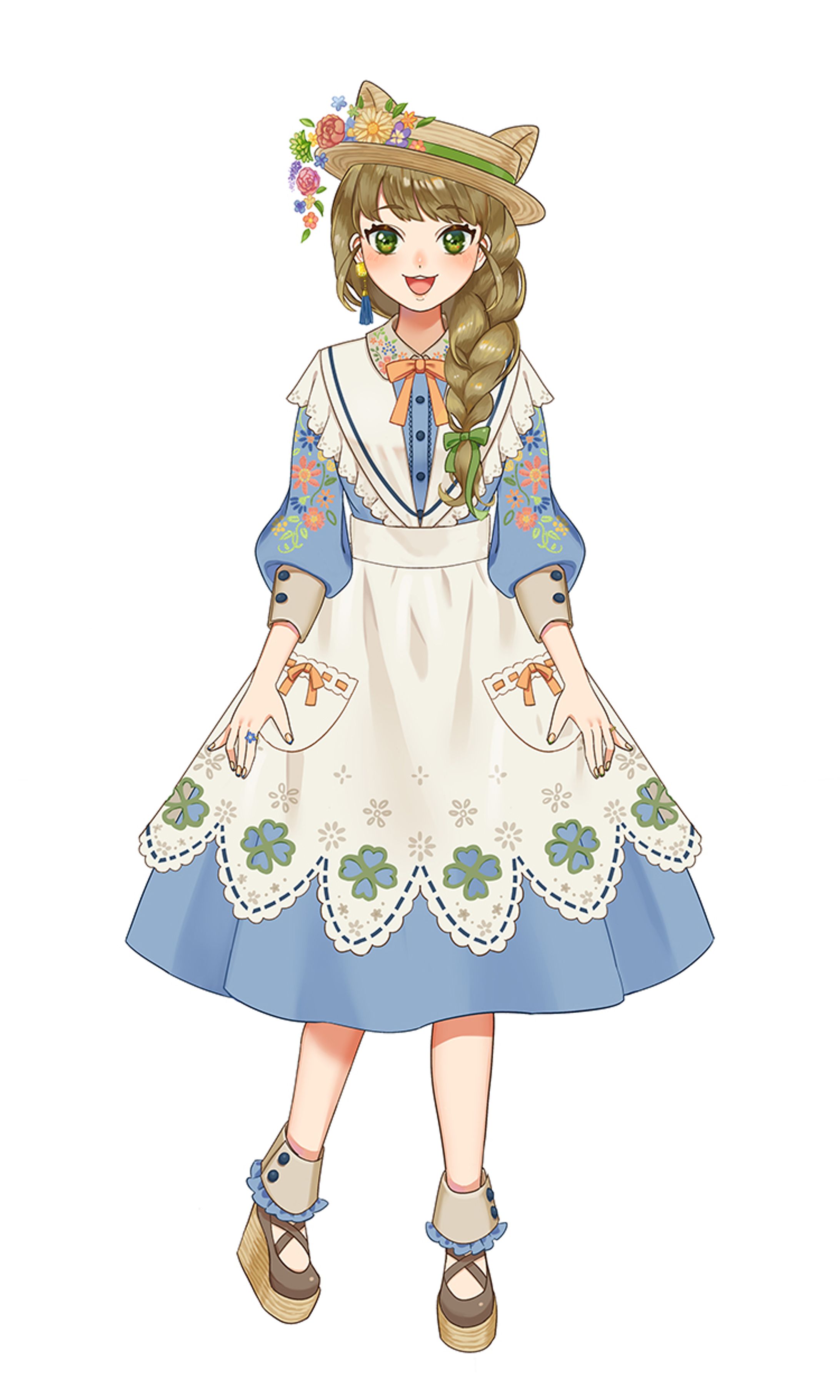 キャラクターデザイン/立ち絵_春山はる-1