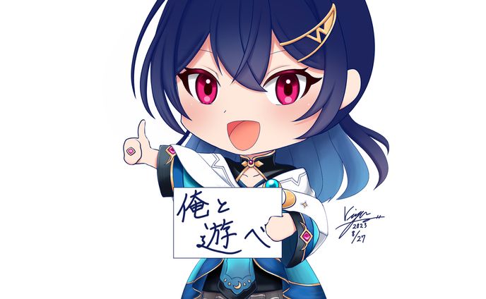 サムネイル用SDイラスト