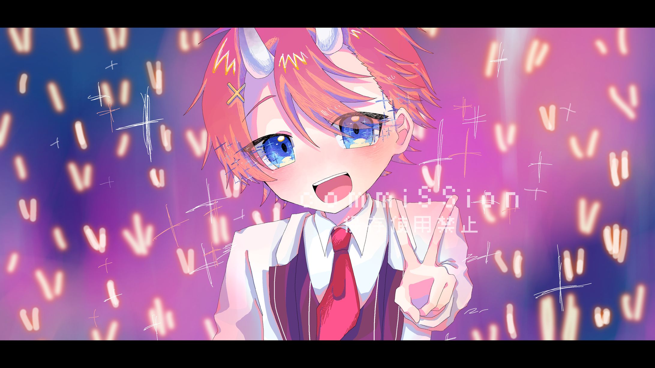 歌ってみた動画用イラスト-1