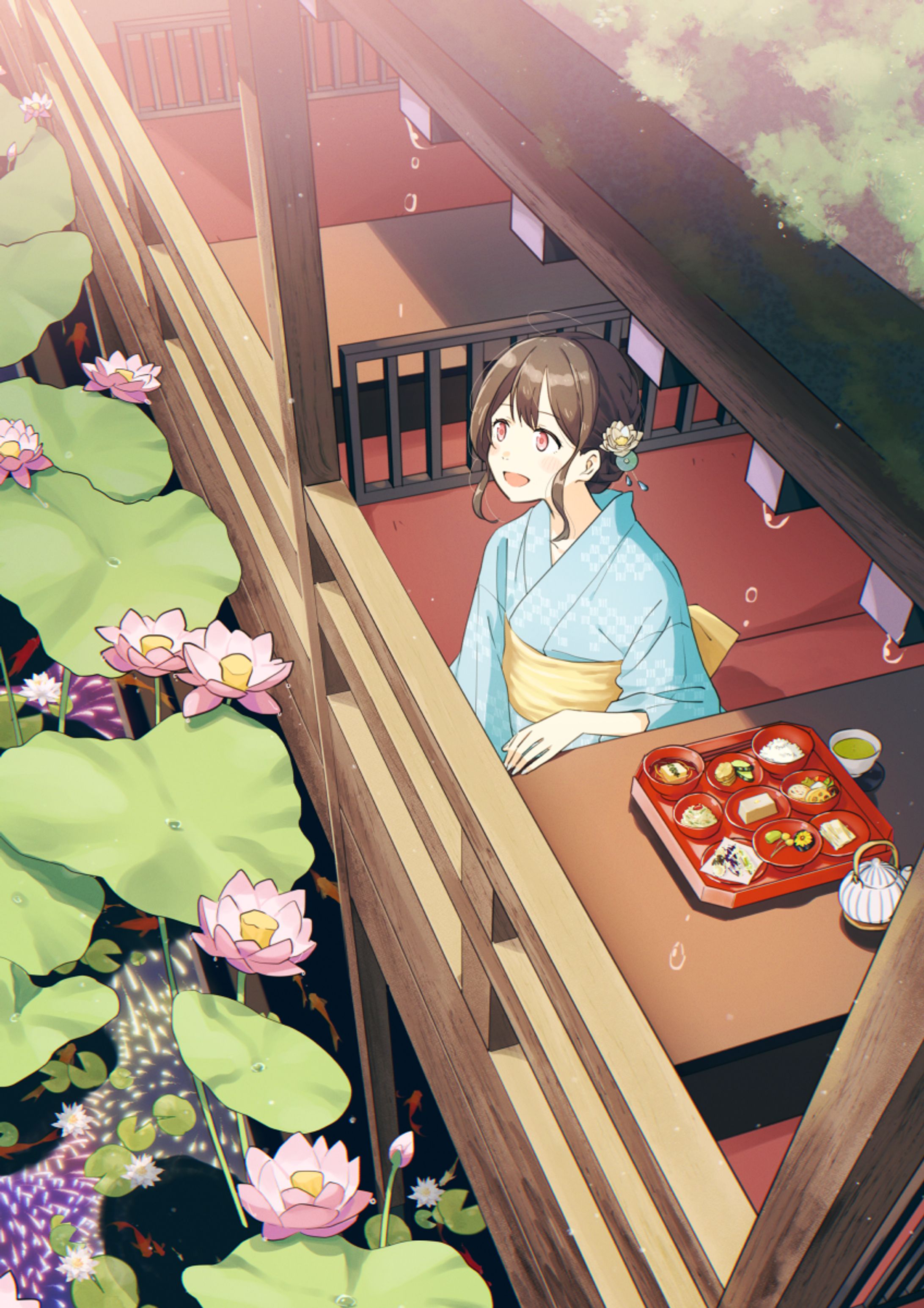 夏夜に咲く花-1
