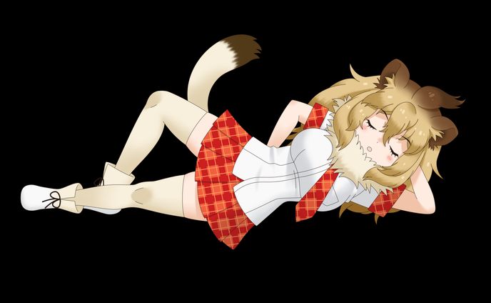 [仕事絵]5周年キービジュアル_ライオン