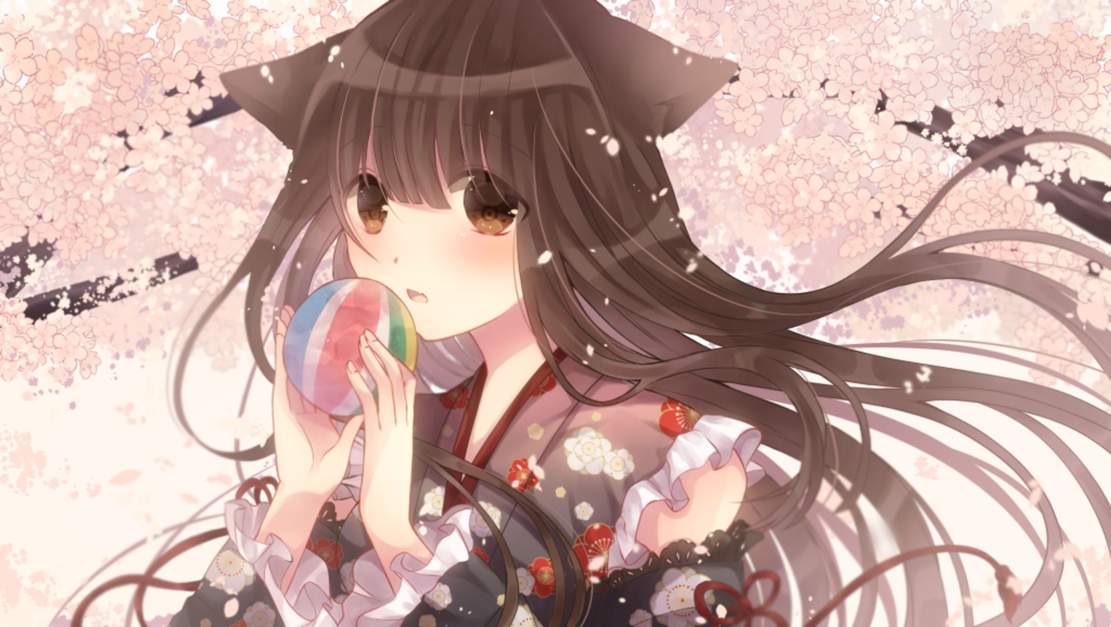 ひらり桜舞う-1