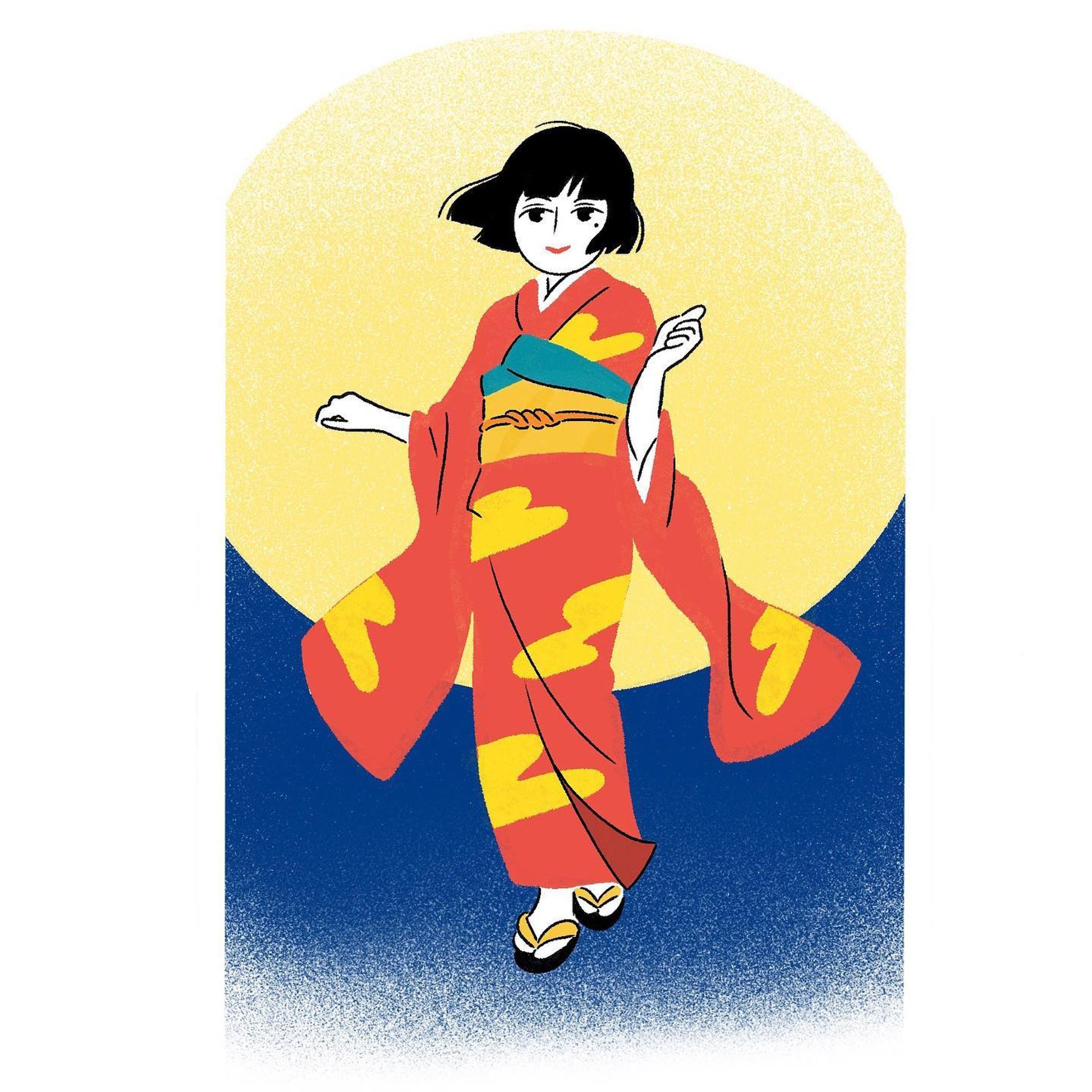 昨日、地上波で千年女優やってたので、千代子描いてみた！

「この曲（ロタティオン）はのう、このアニメを作った監督さんのお葬式の曲になったんだよ…」とわが子に諭すも、よーしゃなくチャンネルを変えられてしまった。

BSも良いけど金ローとかでもやってほしい。もちろんエンディングは切らずに。

#illustration 
#イラスト
#ファンアート
#fanart 
#千年女優
#millenniumactress 
#千代子-1