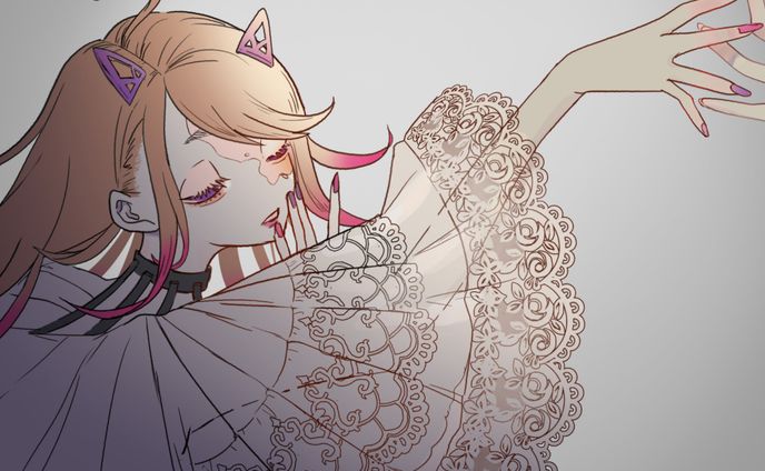 猫夜メア様「ギラギラ」MVイラスト制作