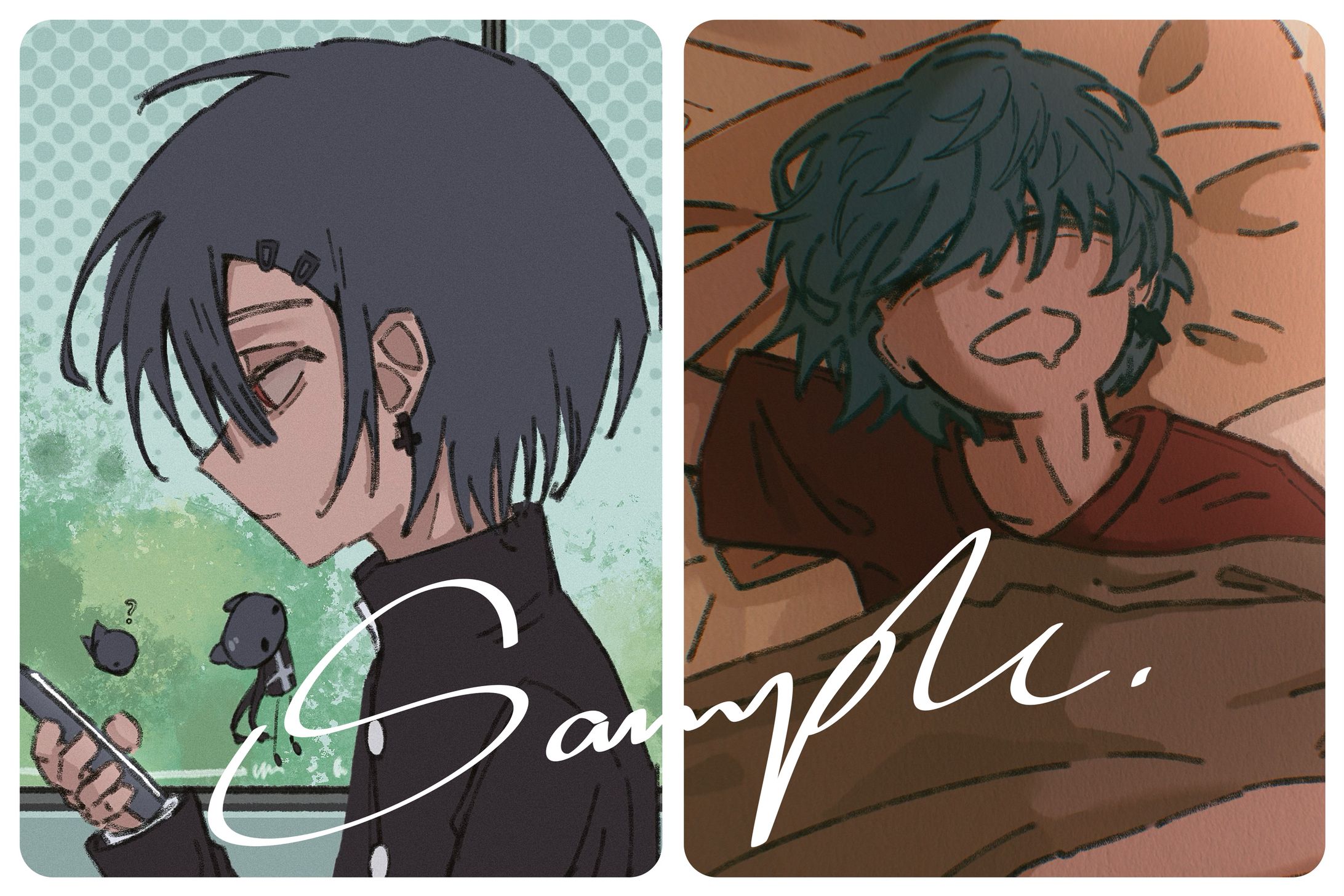 安喜朗宗久｜イラスト-1