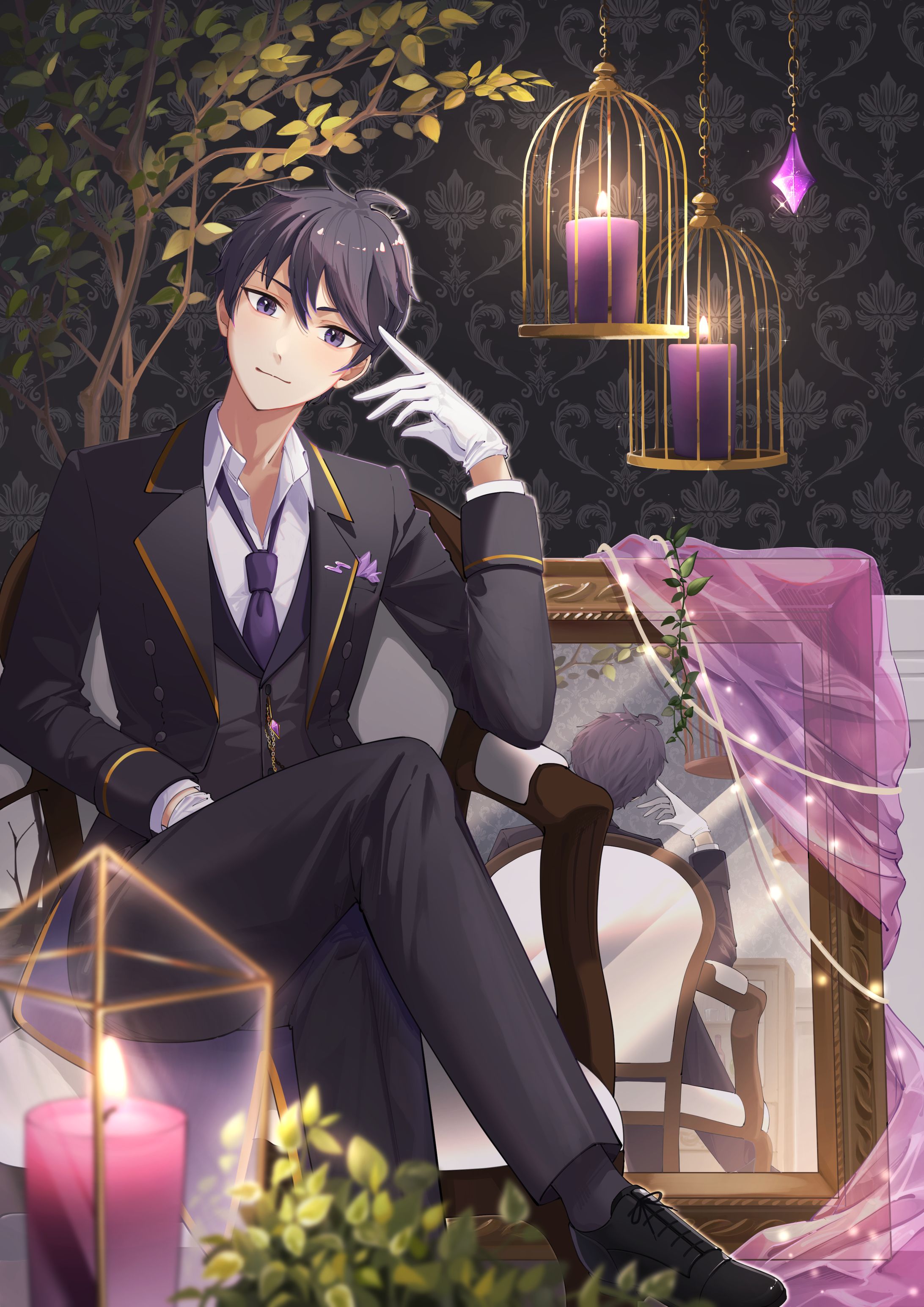 【ご依頼作品】八雲れん様誕生日記念イラスト-1