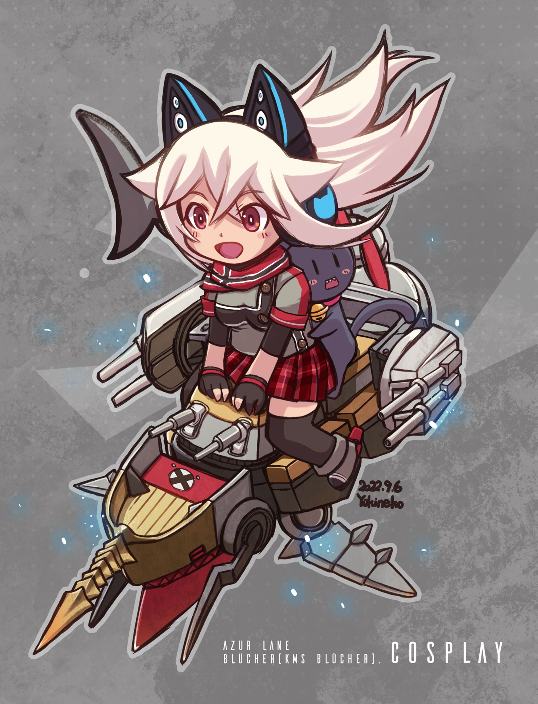 クロガネちゃん（アズレン ブリュッヒャー衣装ver.）-1