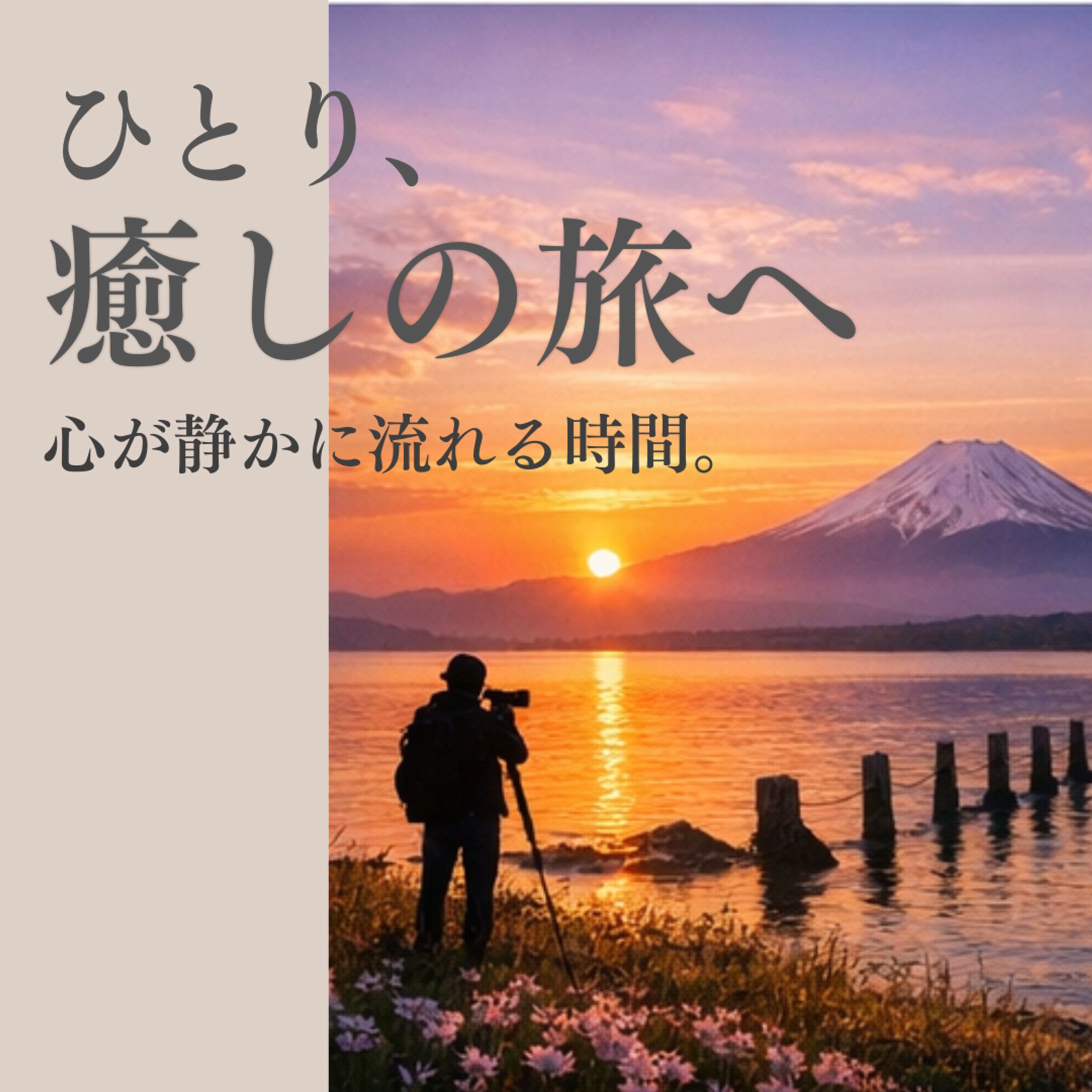 【旅行】ひとり旅｜Instagram投稿用バナーバナー-1