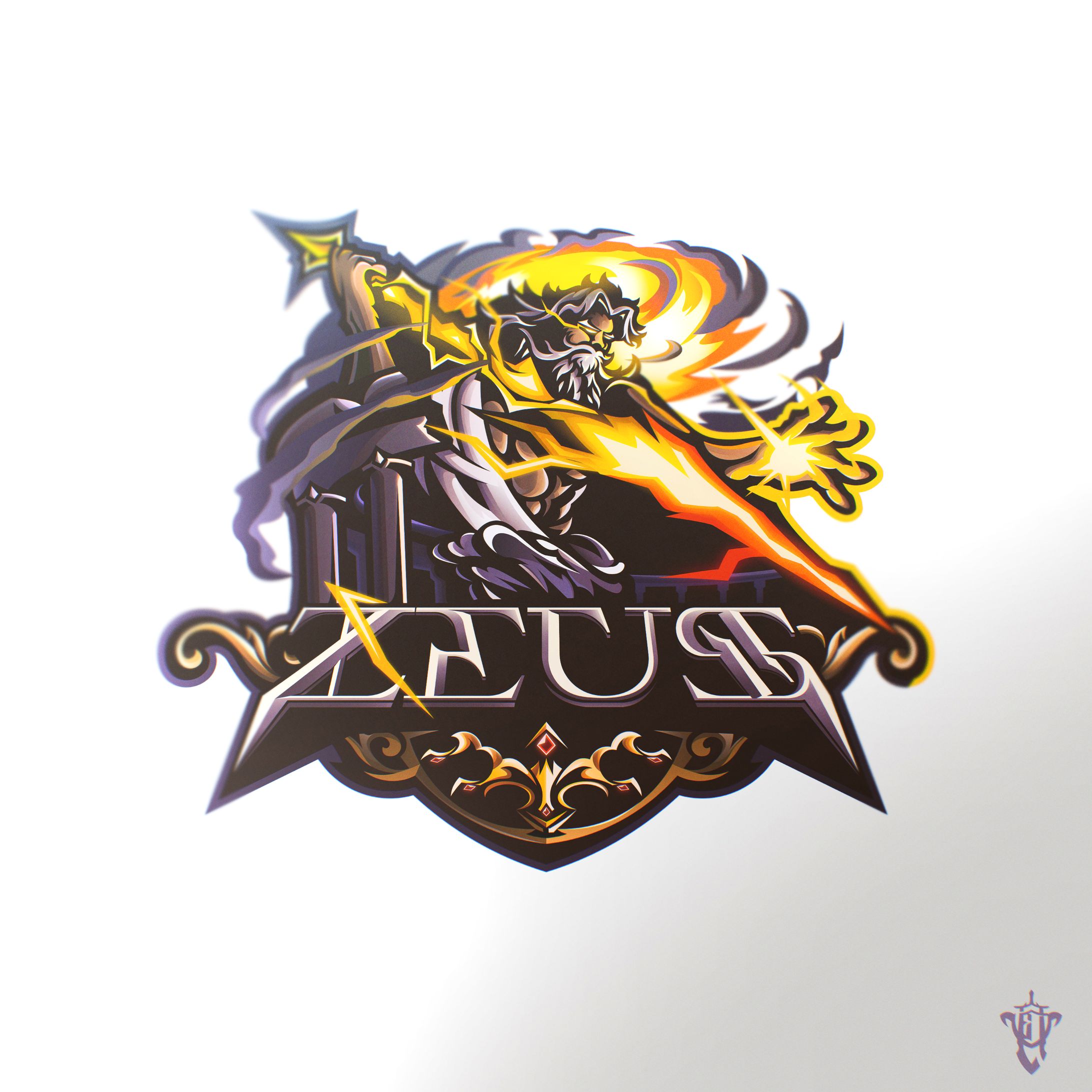 Mascot Logo -Zeus--1