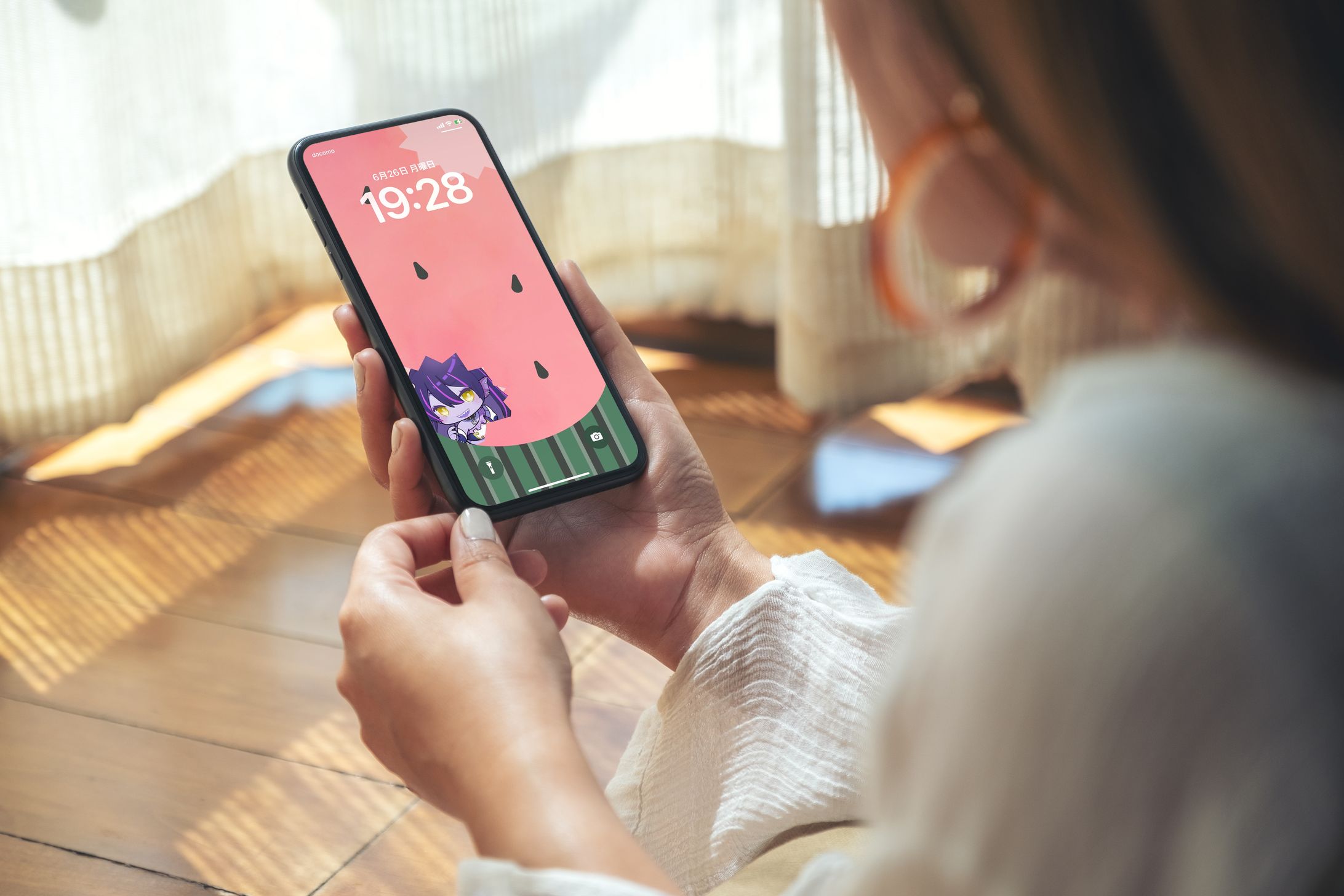 【スマホの壁紙_7月】iPhone・Android用-1