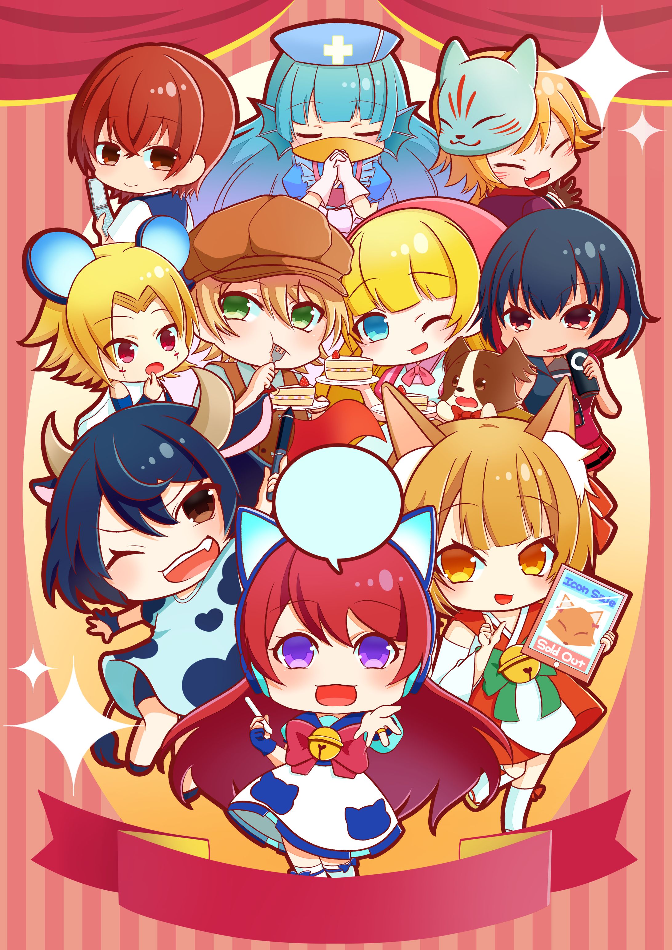 【オリジナル】SDイラスト-1