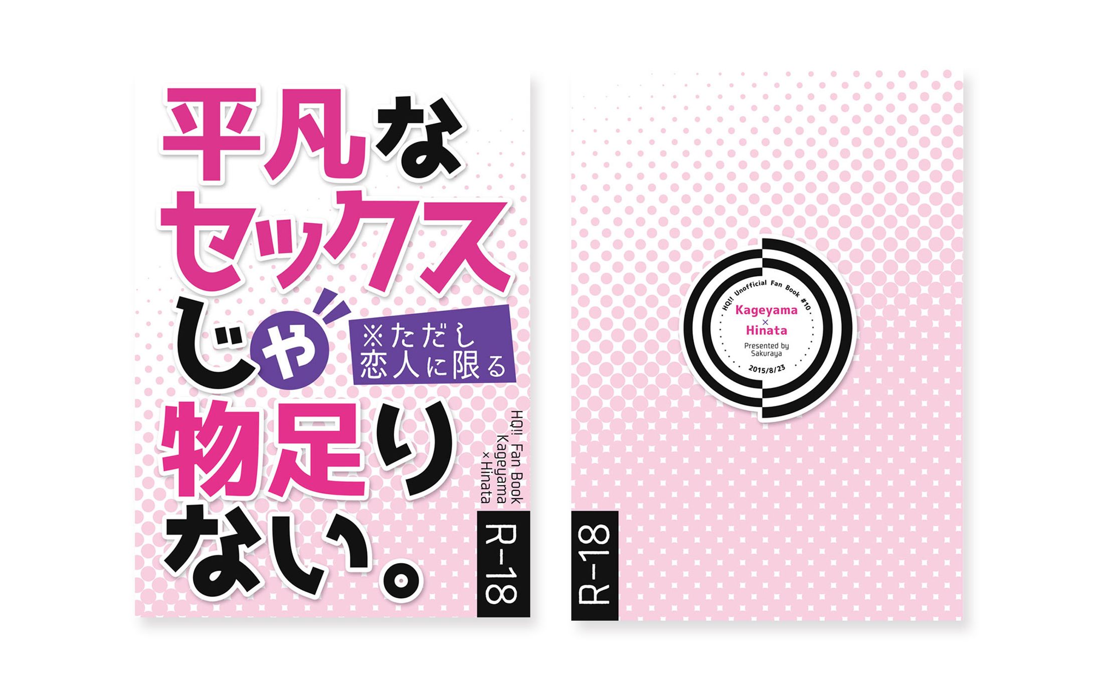 「平凡なセックスじゃ物足りない。※ただし恋人に限る」表紙デザイン-1
