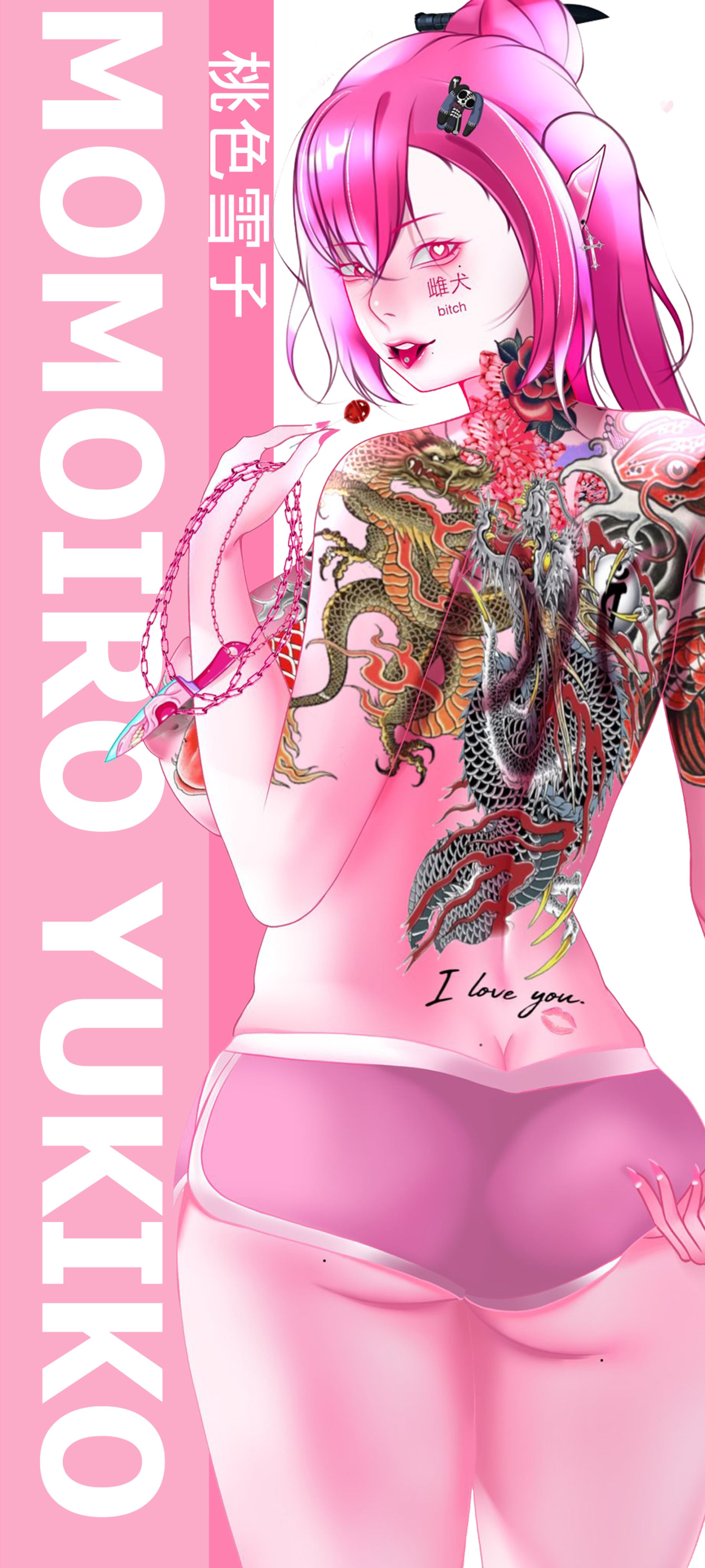 Wallpaper Momoiro Yukiko HP -1