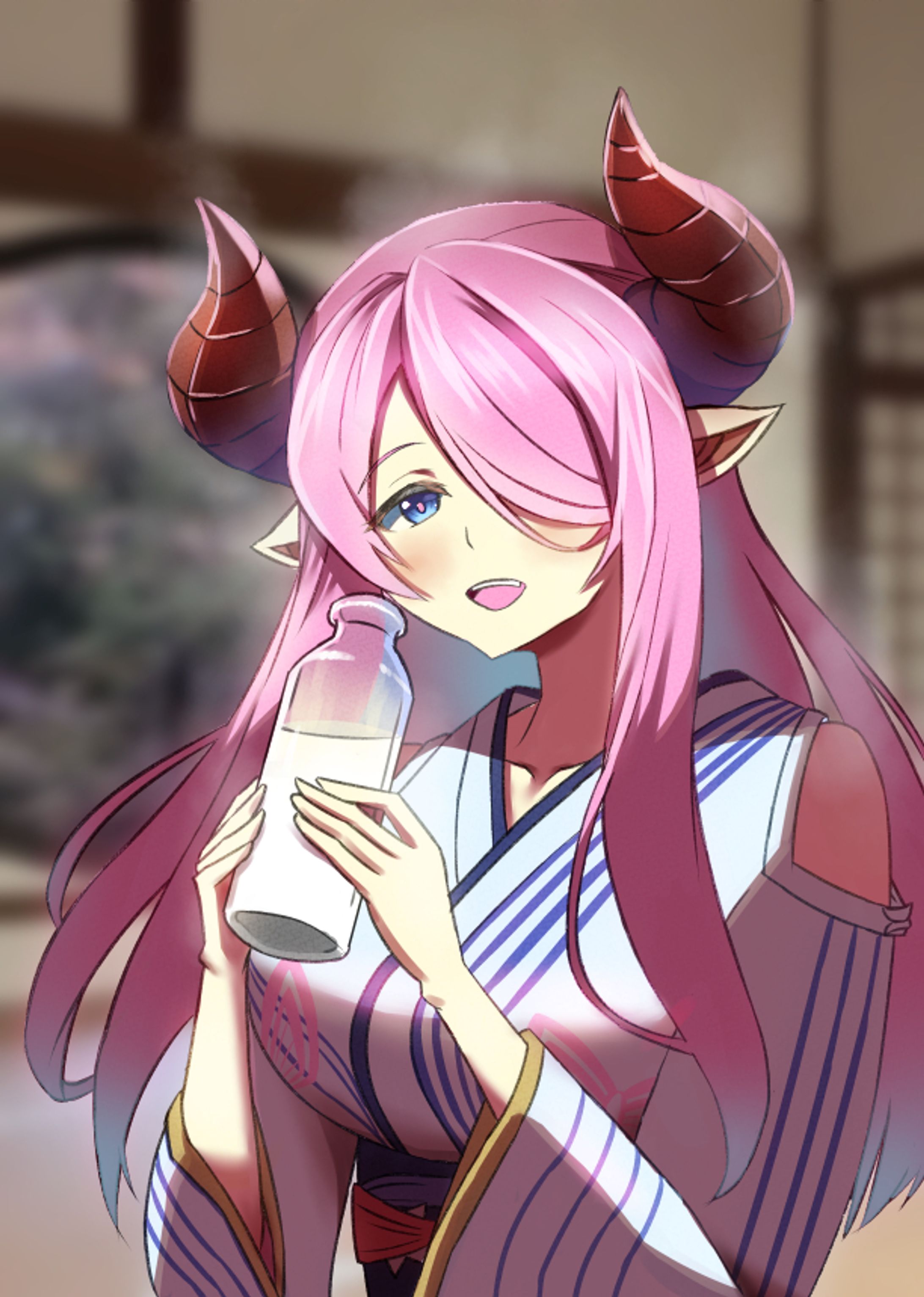 【グラブル】風呂上りに一本-1