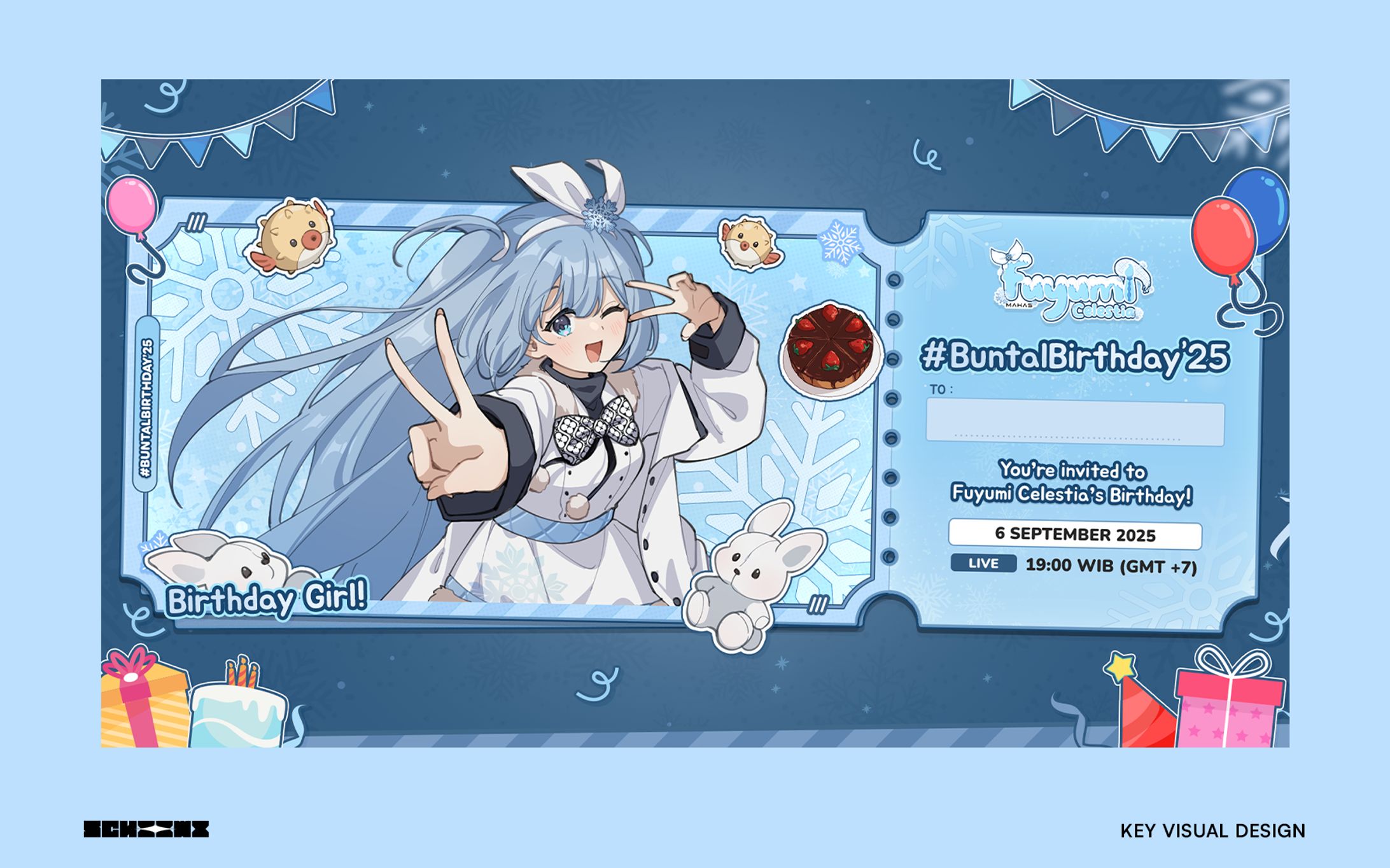 Fuyumi Celestia Anniversary #BuntalBirthday'25 - KEY VISUAL DESIGN-1