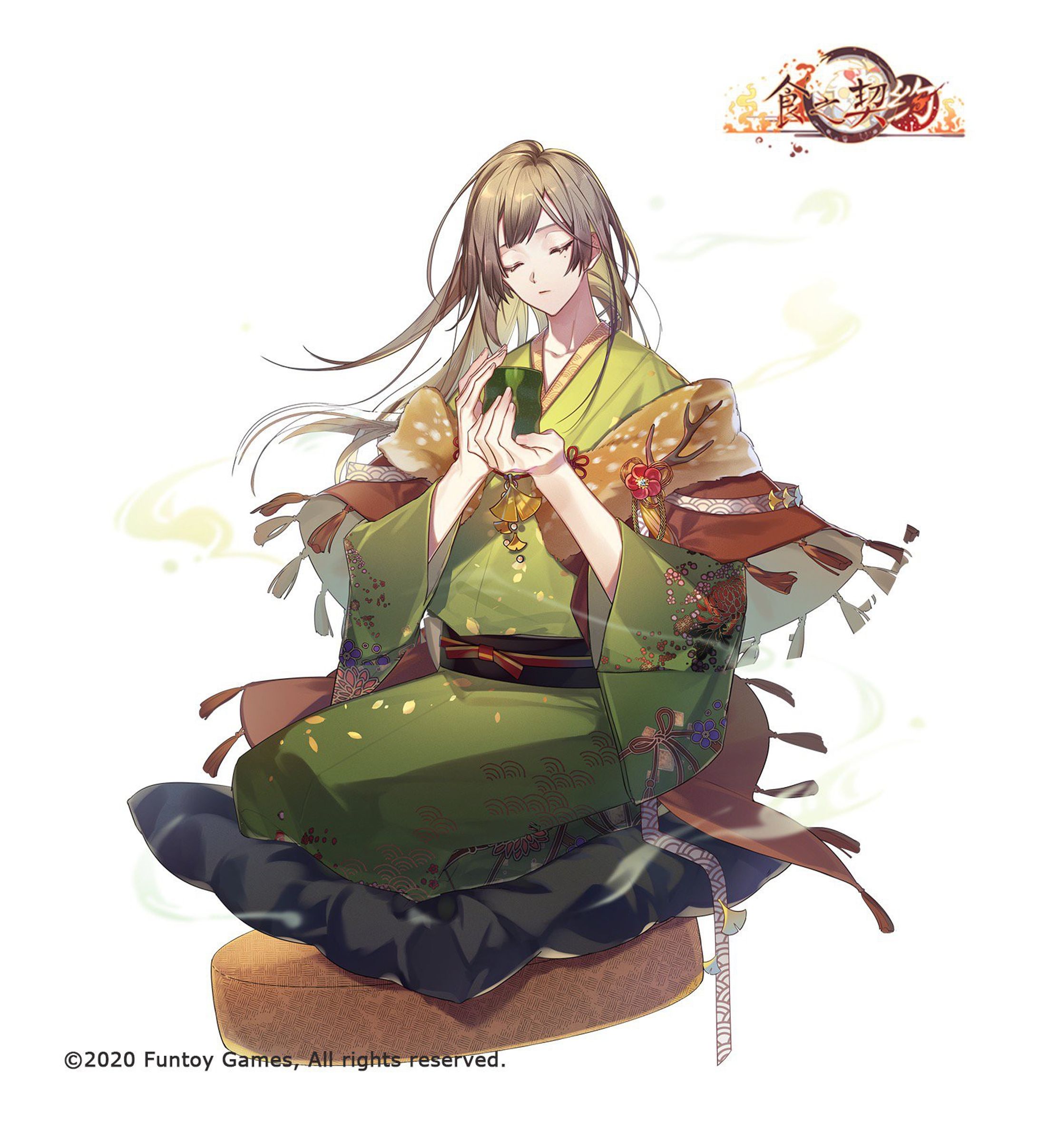 《食之契约》草加仙贝立绘2-1