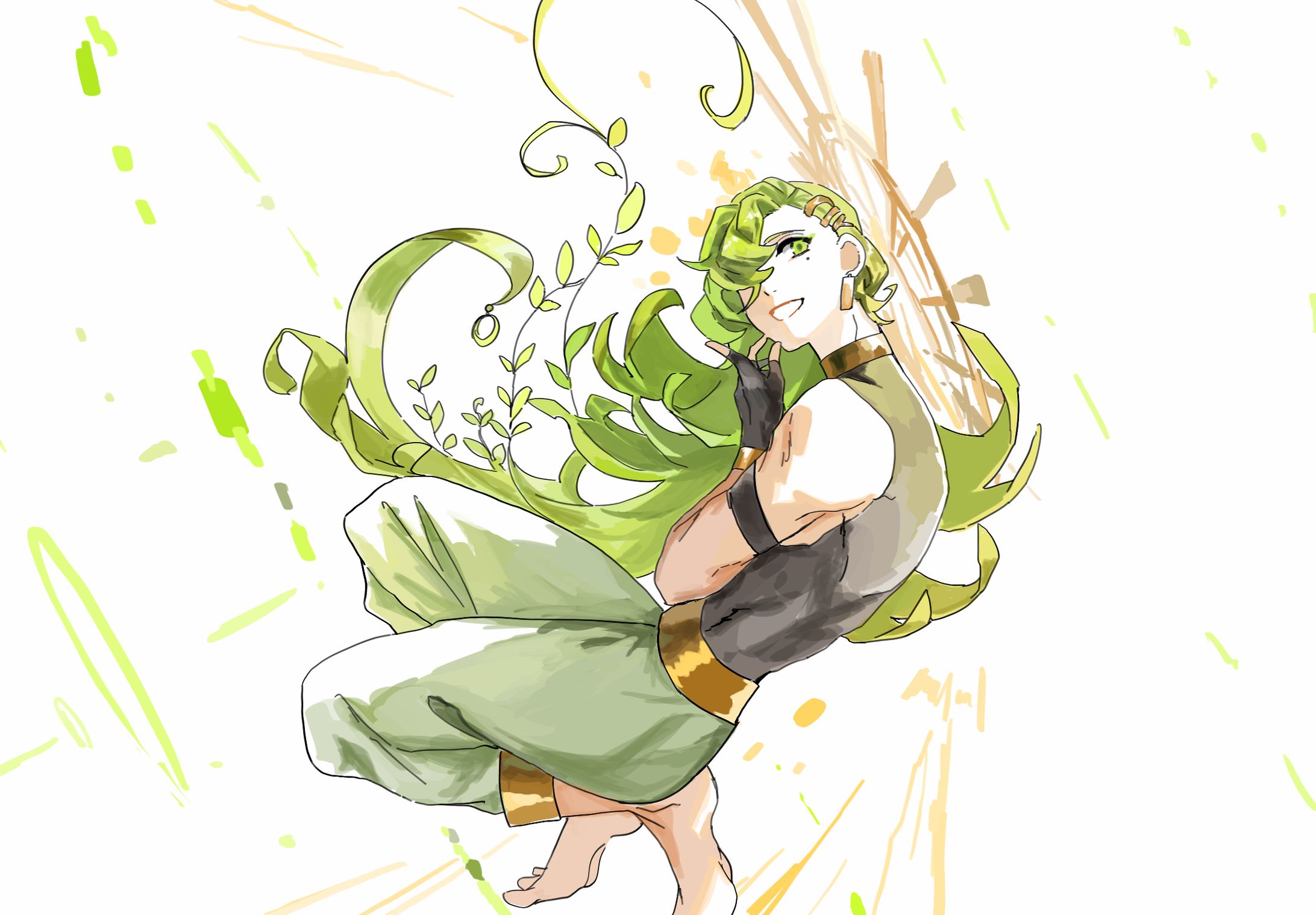 三色神　緑茶-1