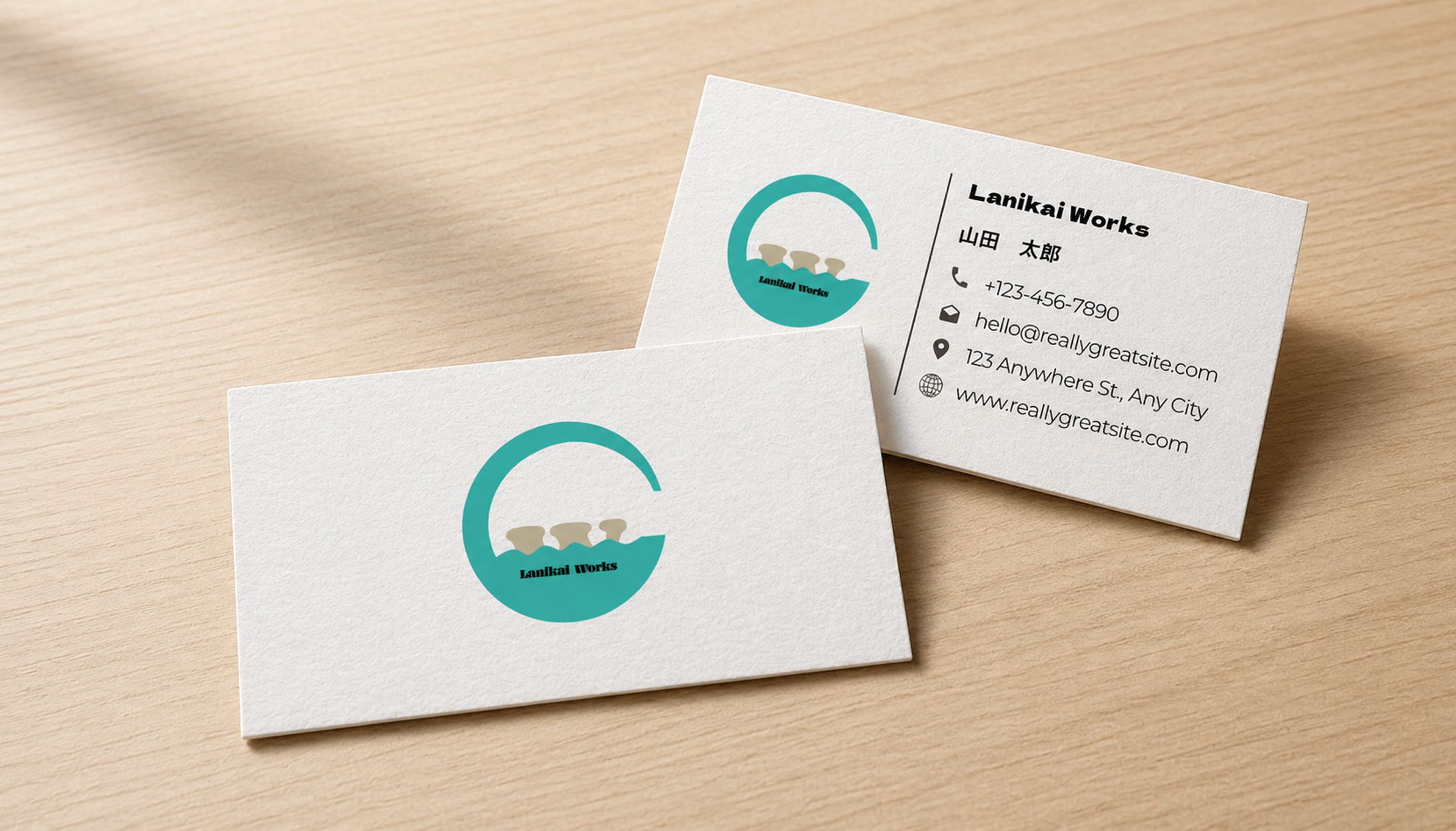 Lanikai Works名刺作成-1