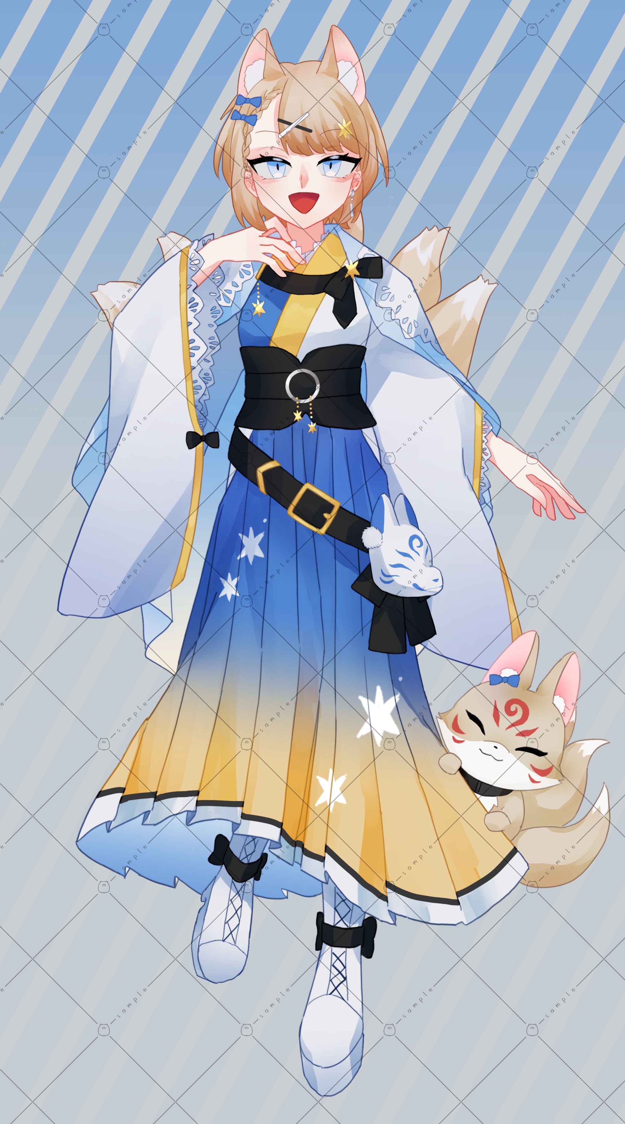 神代樹ハーフアニバーサリー衣装立ち絵