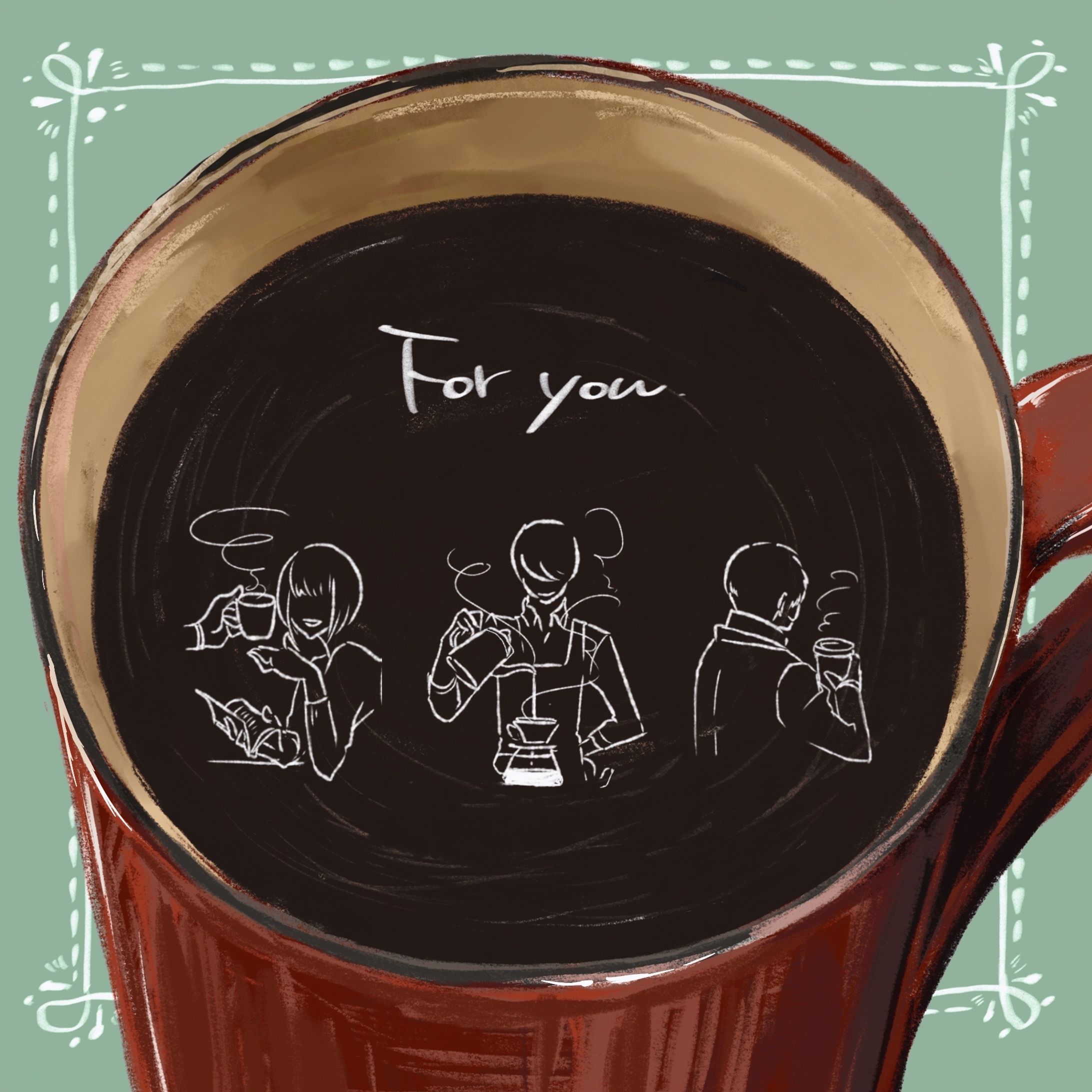 イラスト コーヒー-1