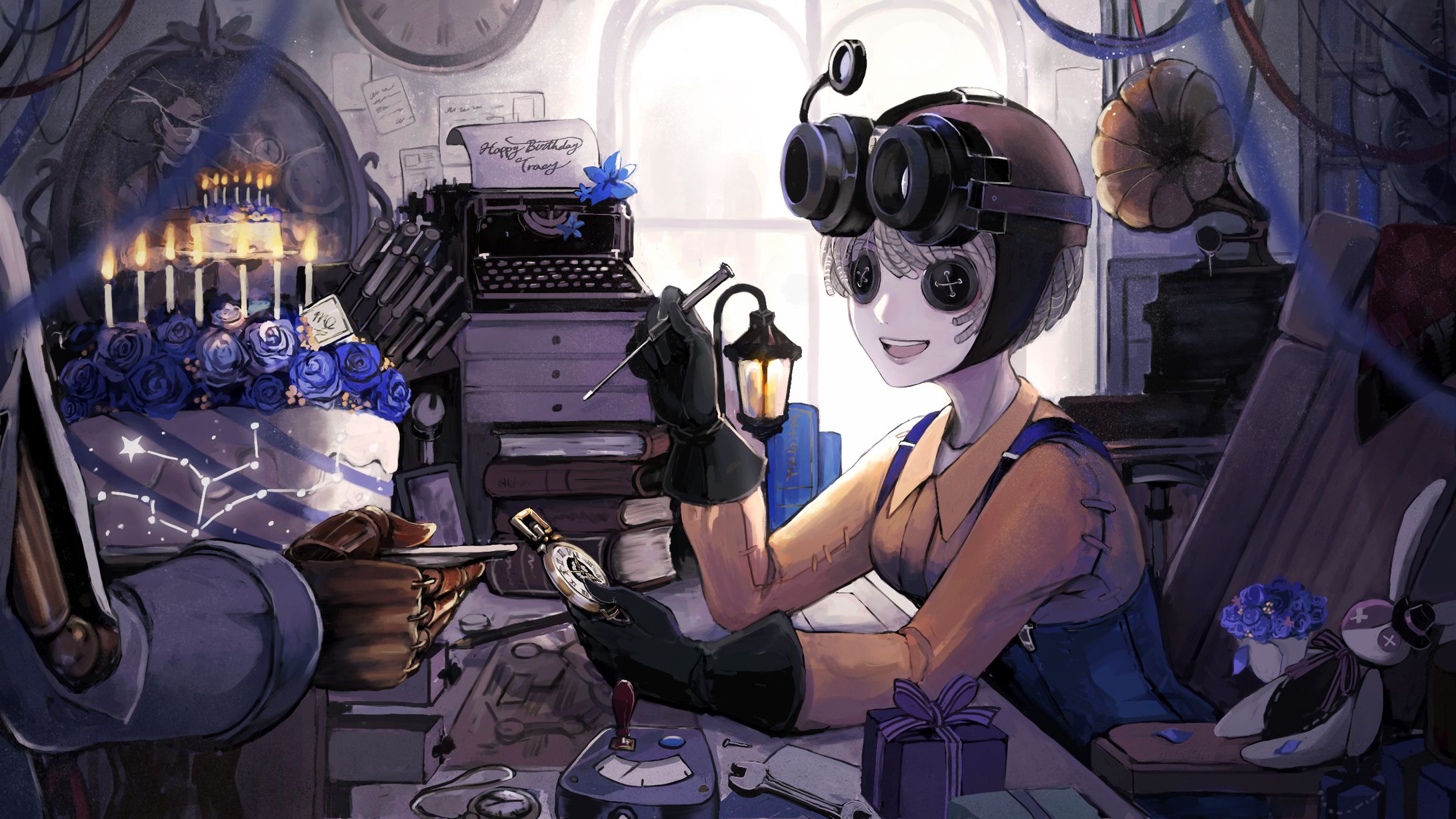 第5人格 機械技師お誕生日イラスト-1