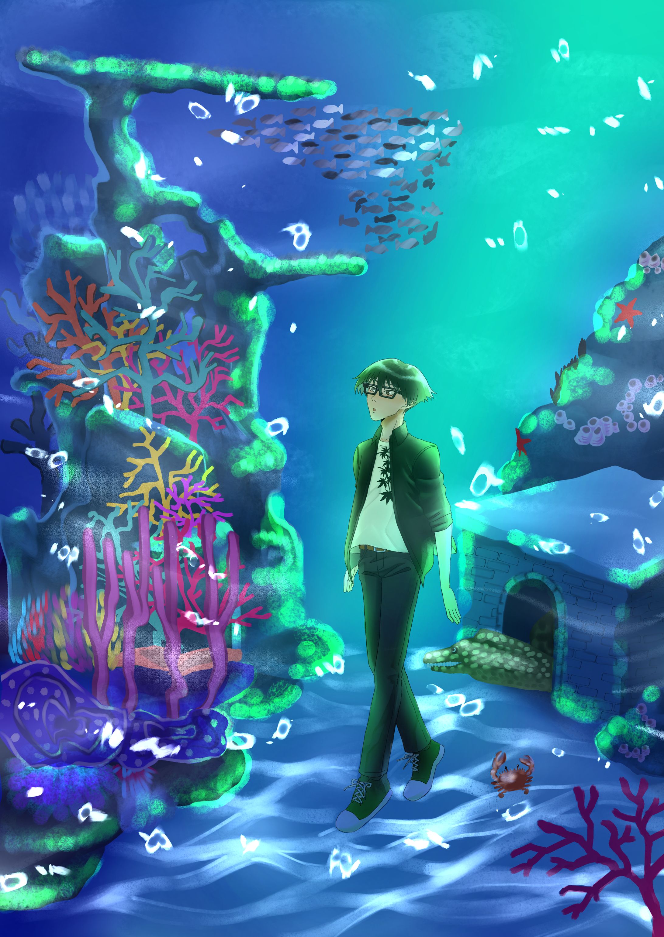 海中散歩-1