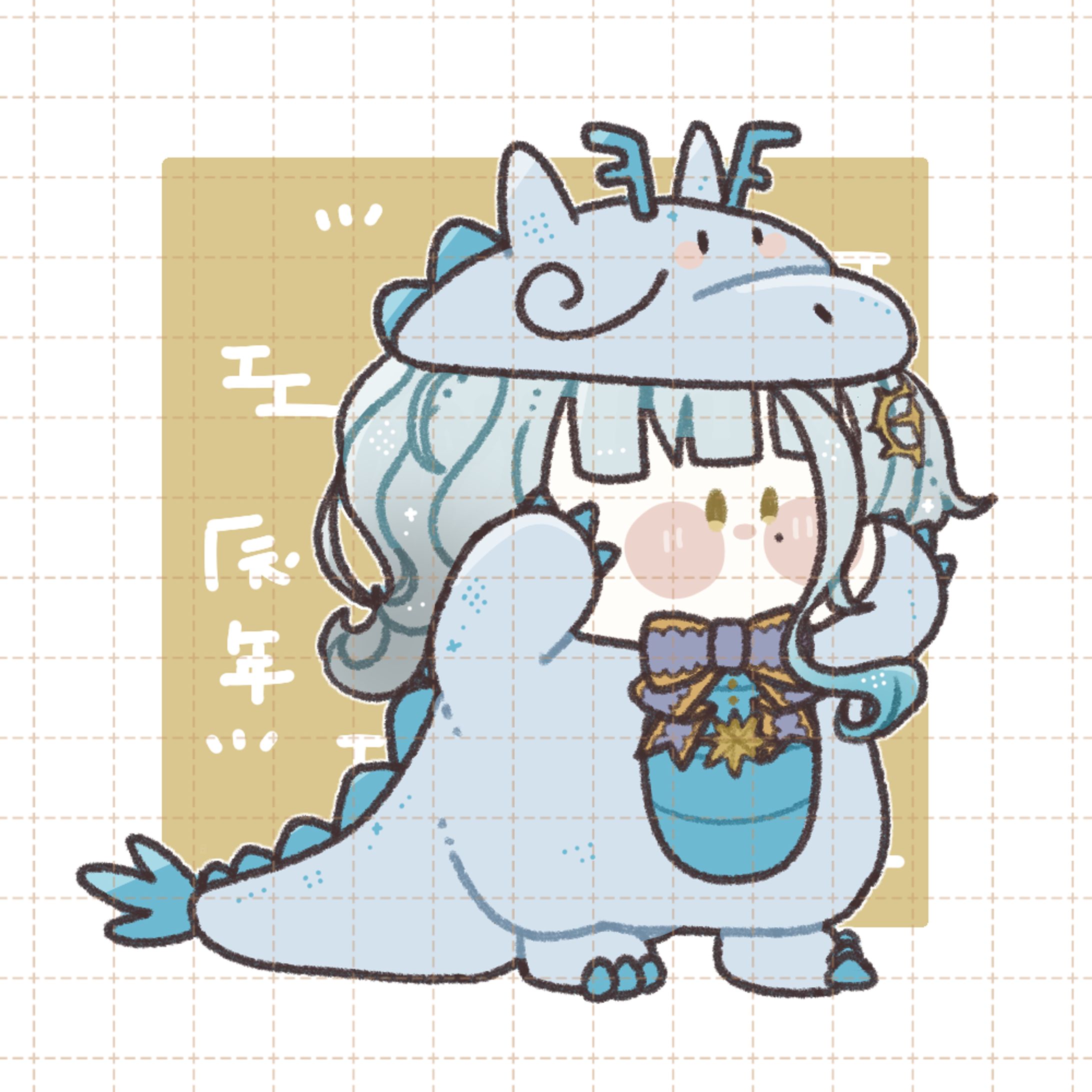 【ご依頼】量産SDイラスト/夜乃白湯様-1