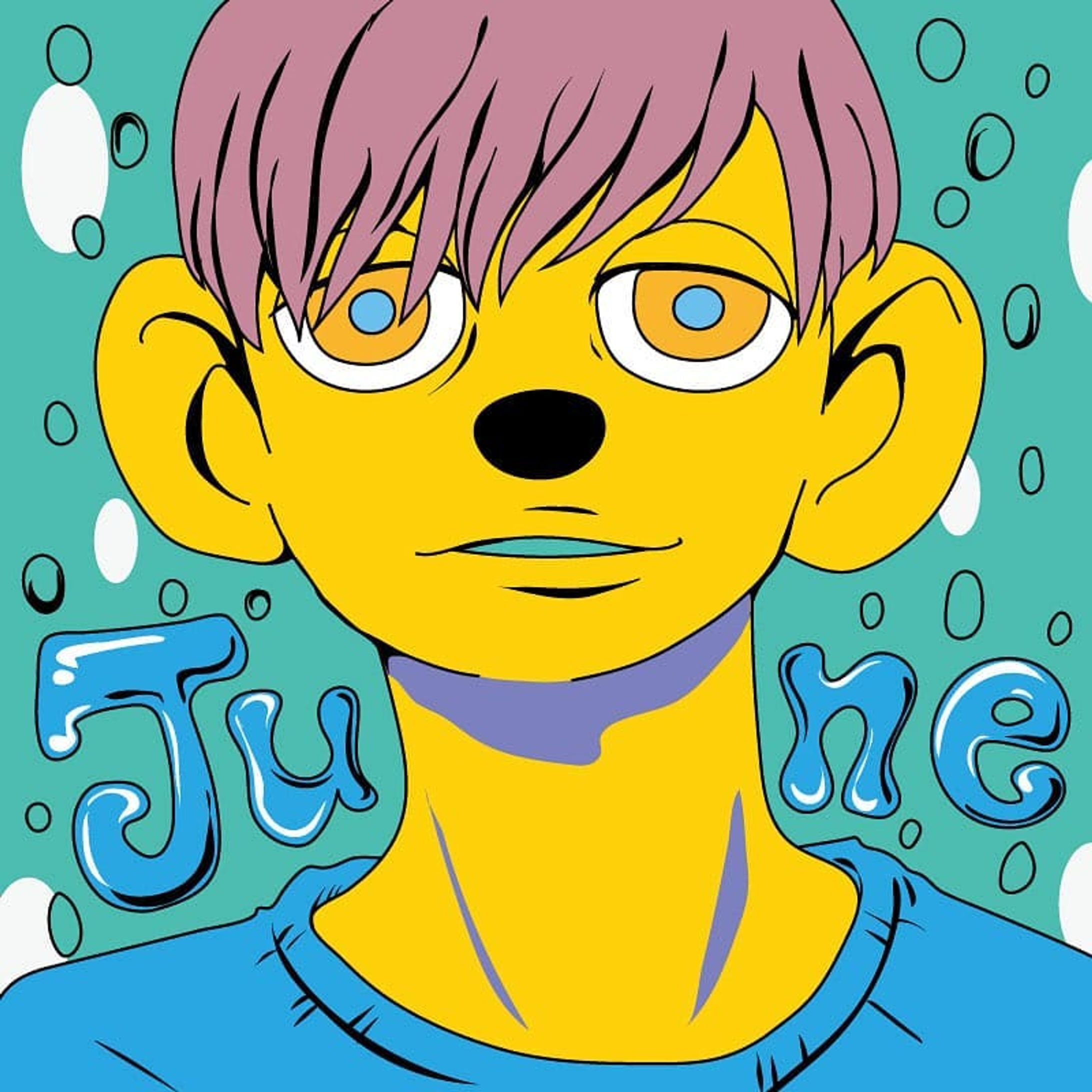 🌦️☔JUNE☔🌧️ #picture #絵 #character #イラスト #梅雨 #june #6月 #キャラクター #boy #fashion #cheblo#rain#rainseason#梅雨#雨#man-1