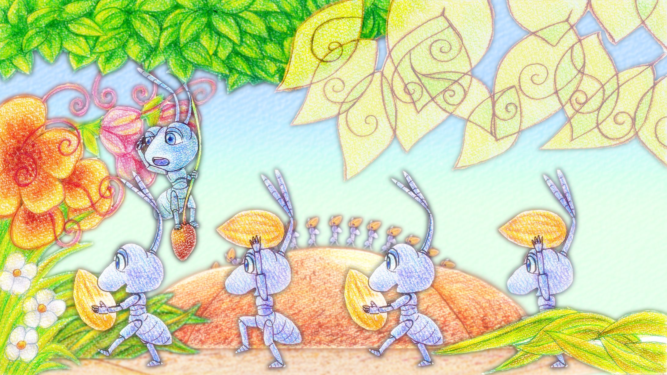  Fan Cover "One Man's Dream" with Bug's Scene / ワンマンズドリーム トリビュート バグズライフシーン-1