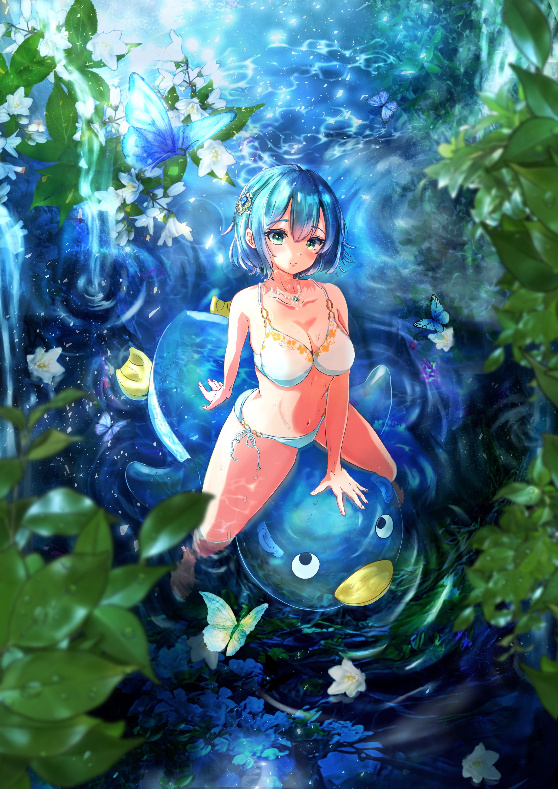 海よりも秘密の湖で-1