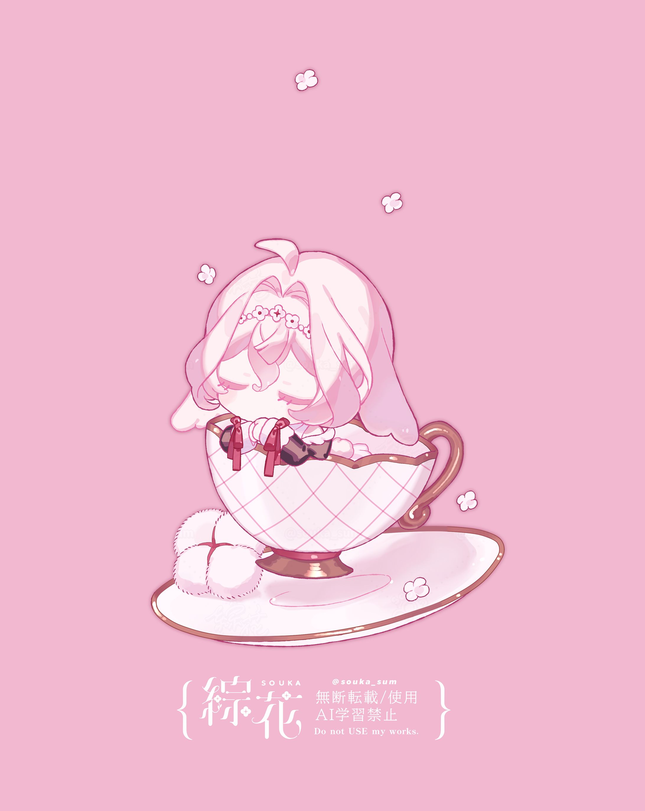 ティーカップ・ブーケ-1