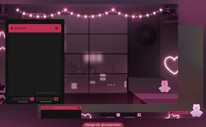 VTuber Overlays Design
