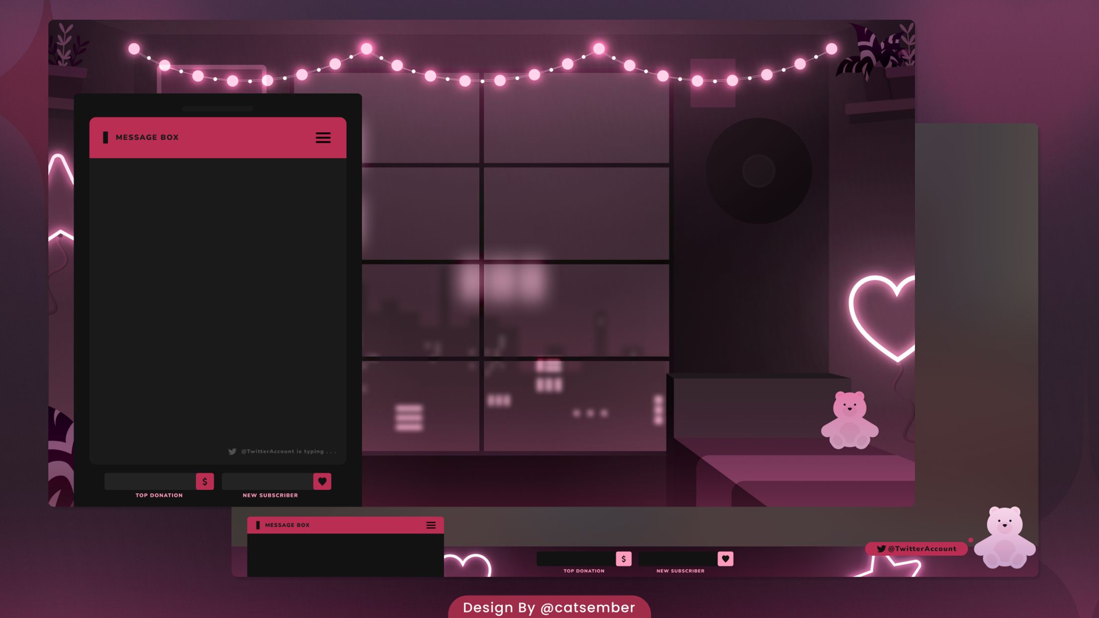 VTuber Overlays Design-1