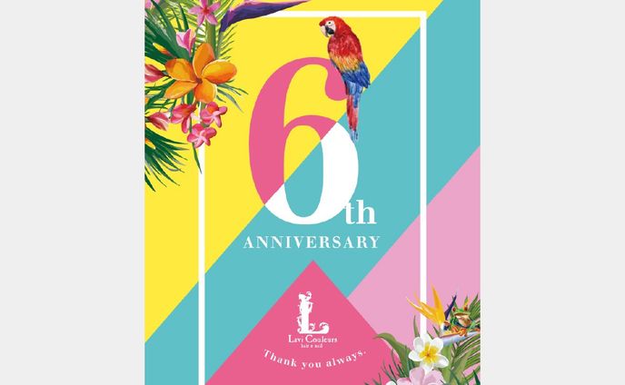 Lavi Couleurs 6th anniversary DM 2018