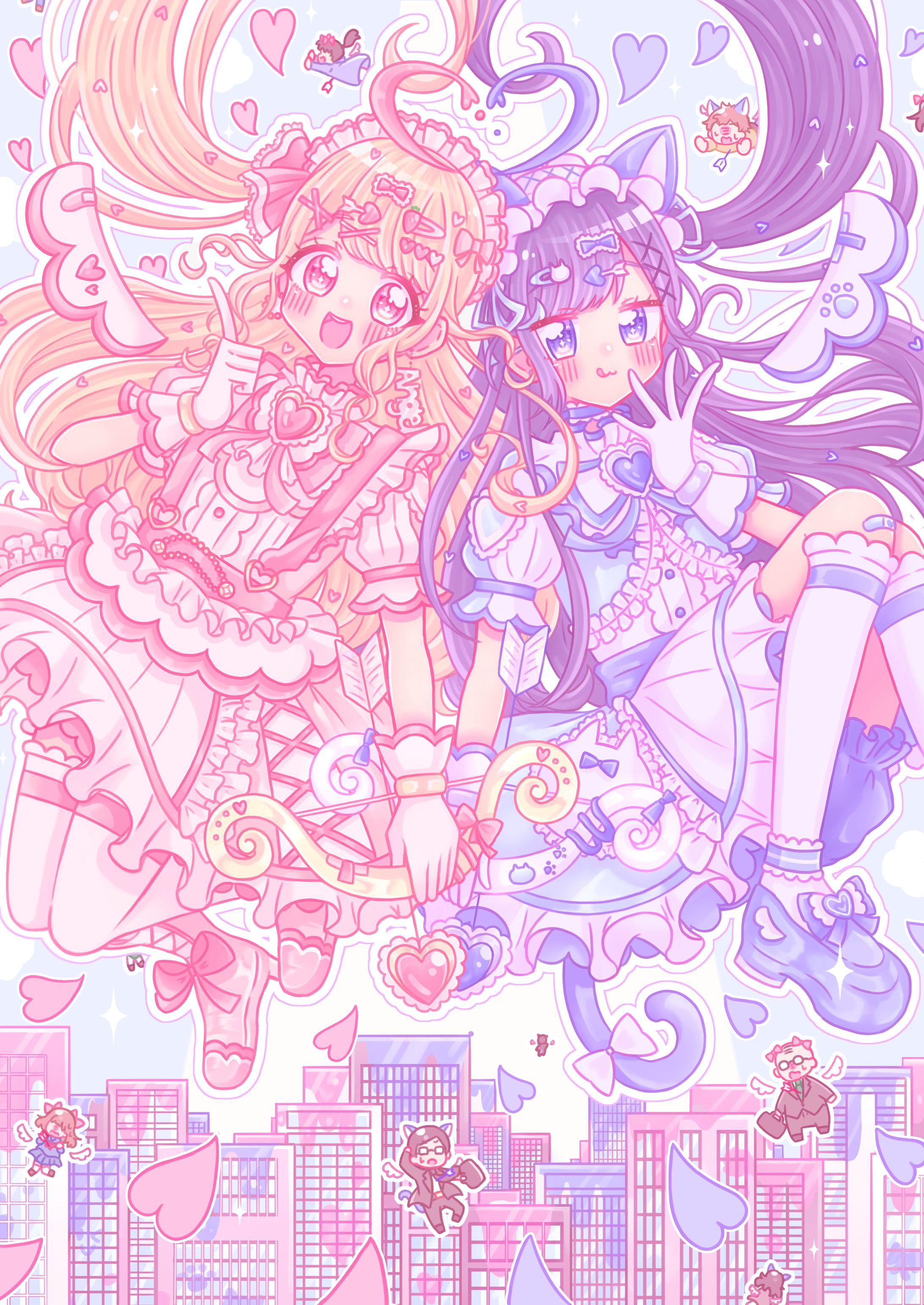 天使縛りコンテスト イラスト-1