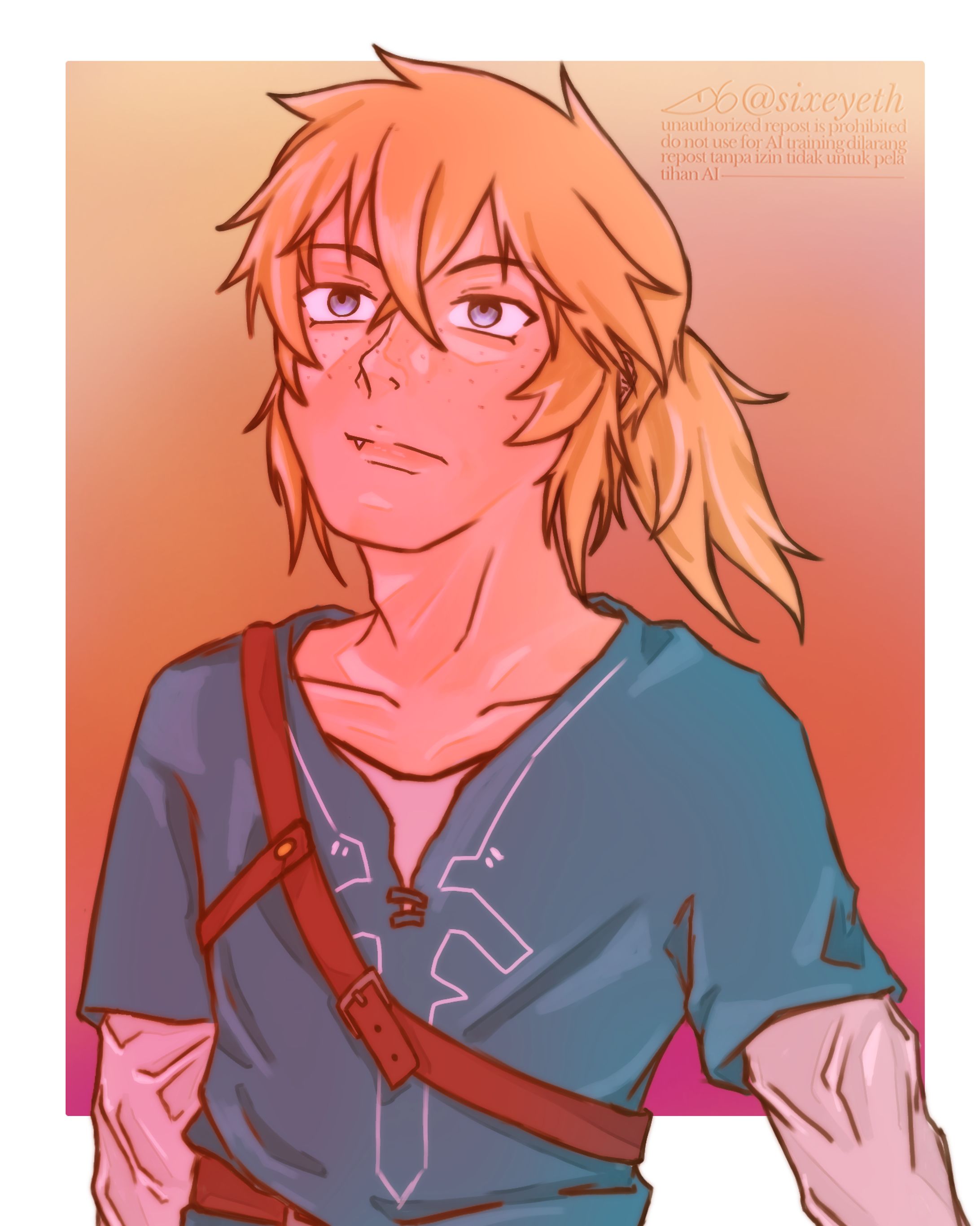 Kise as Link (TLoZ)-1