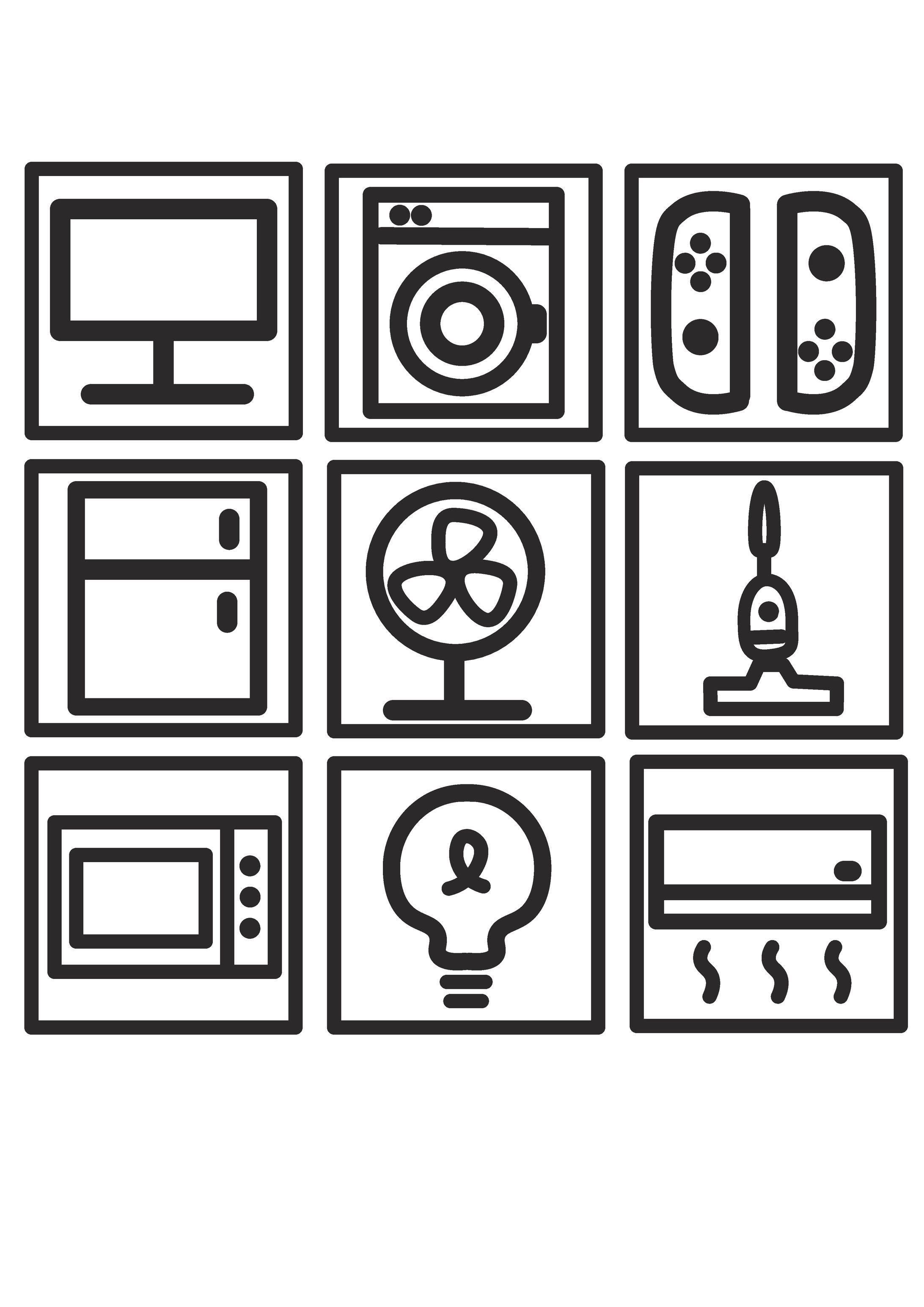 家電ピクトグラム-1