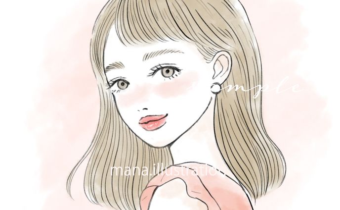 コンペ、色鉛筆画