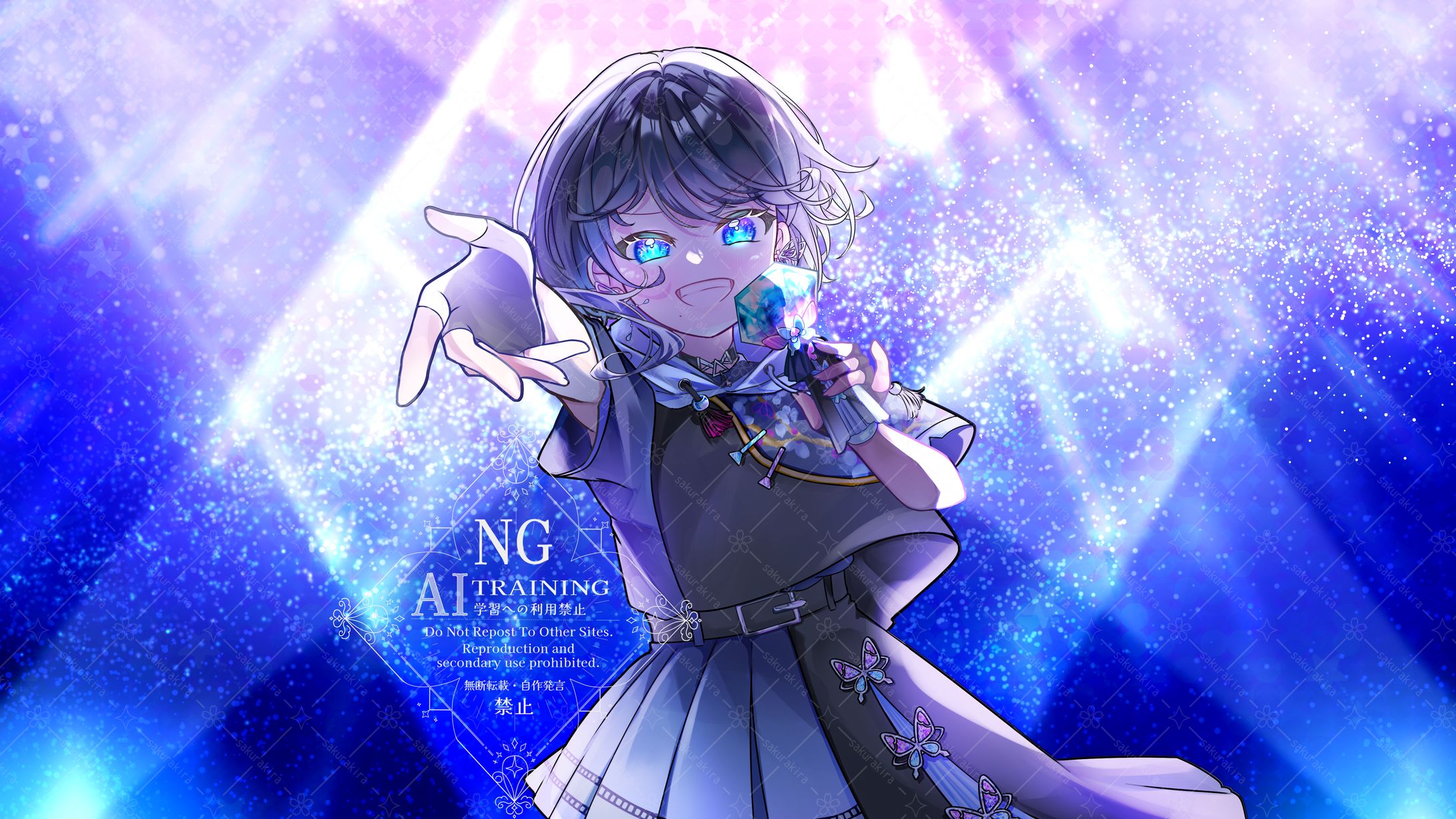 睦月紫乃 様 歌ってみたMVイラスト-1