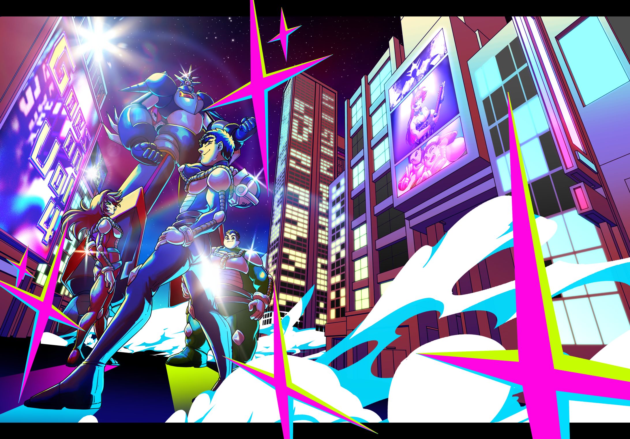 二次創作イラスト-1
