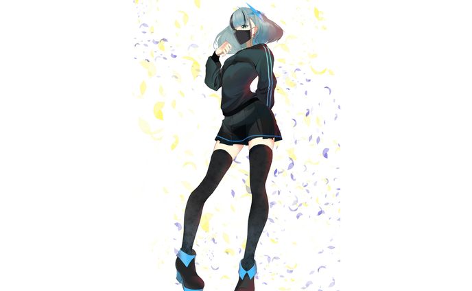 マスク女子