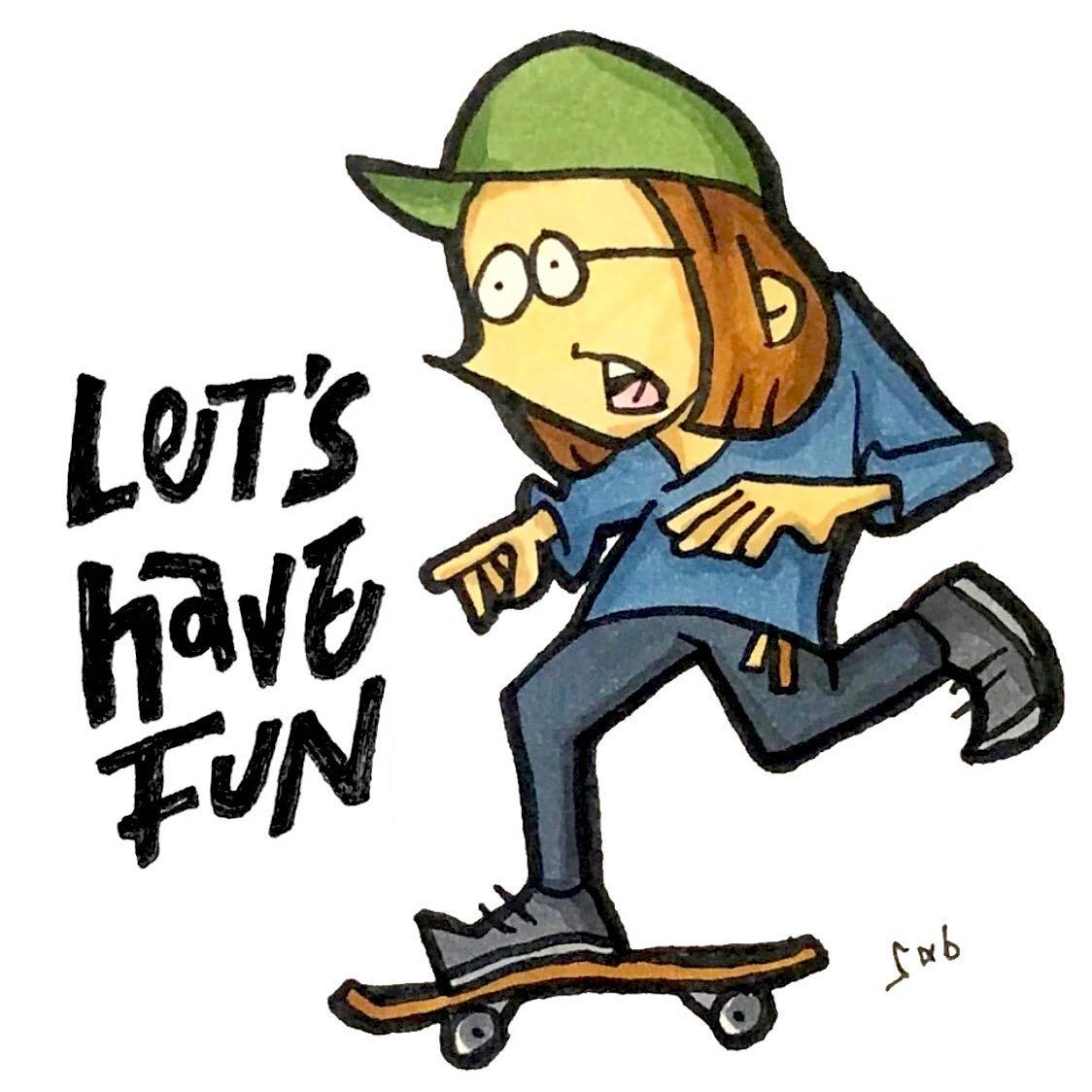 Let's have fun. #drawing #illustration #art #artwork