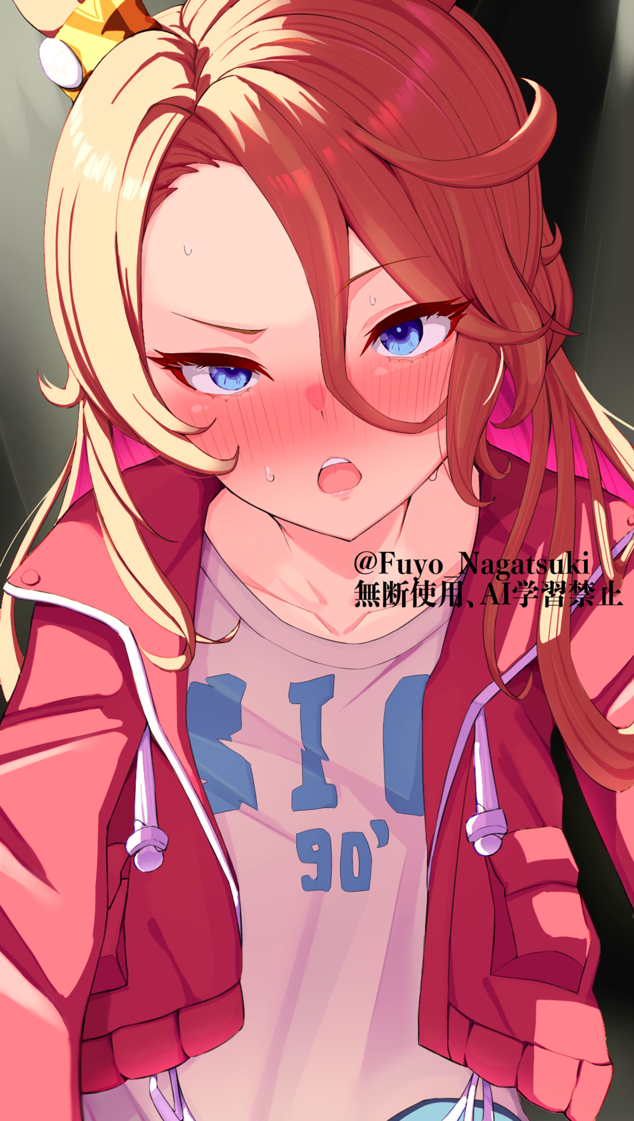 「早く似合ってるって言いなよ…///」-1