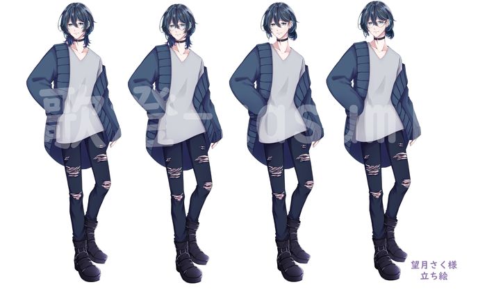 望月さく様_立ち絵