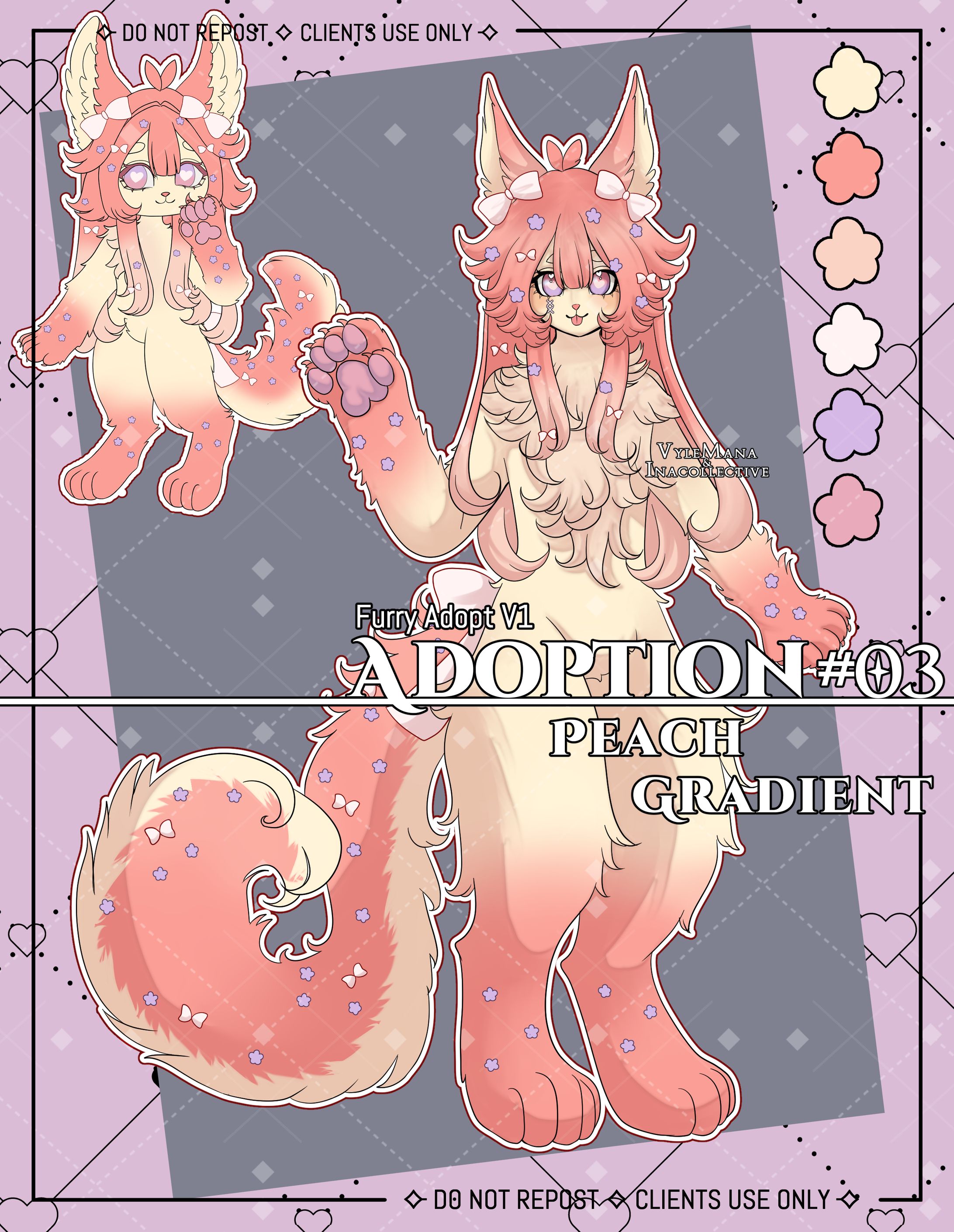 furry adopt 03 peach gradient-1