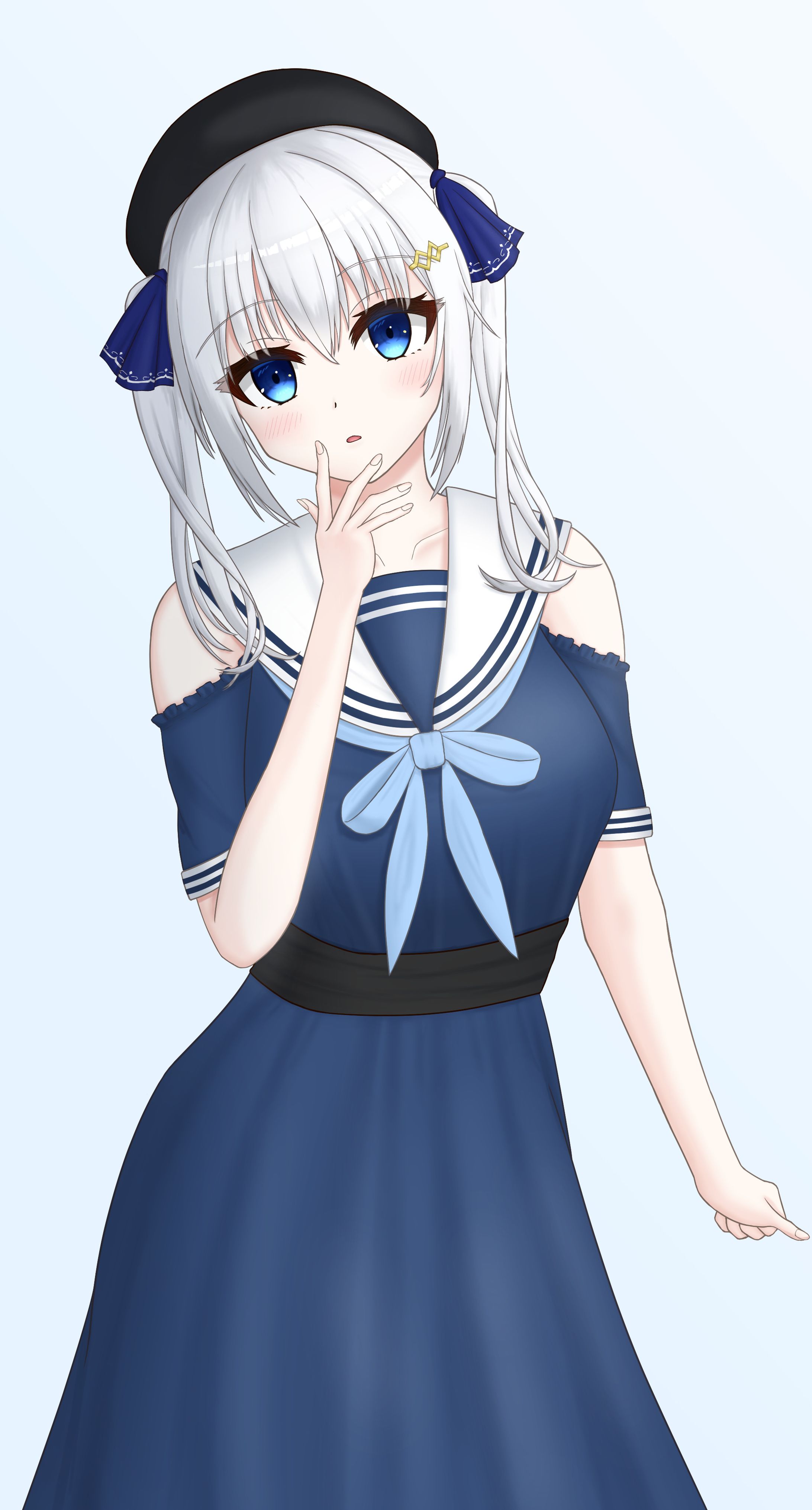 白髪少女-1