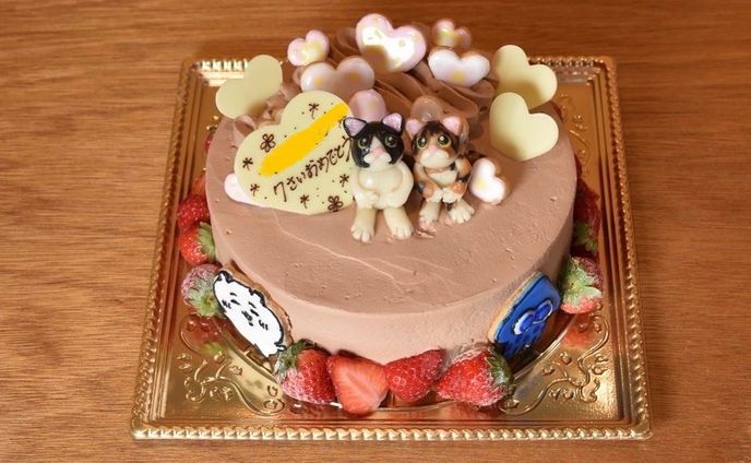 7歳になる女の子へのバースデーケーキ