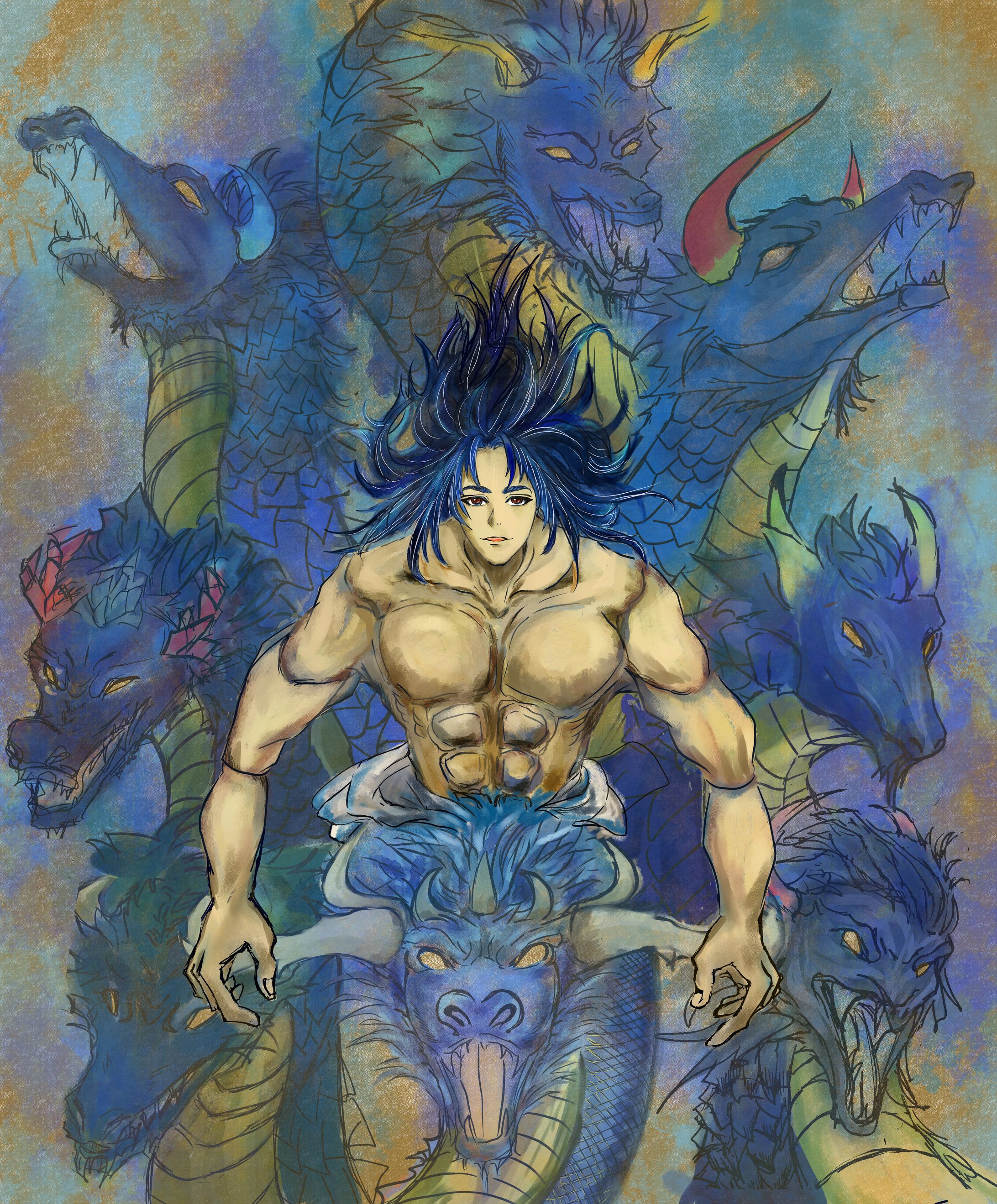 スサノウとヤマタノオロチ (Legend of Susanoo)  -1