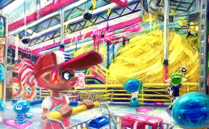 物騒で平和なイカたちの日常(Splatoon2)